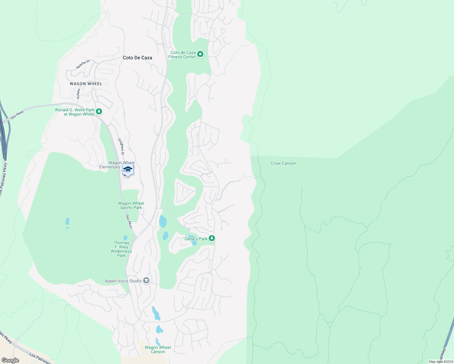 map of restaurants, bars, coffee shops, grocery stores, and more near 7 Havenhurst Drive in Coto de Caza