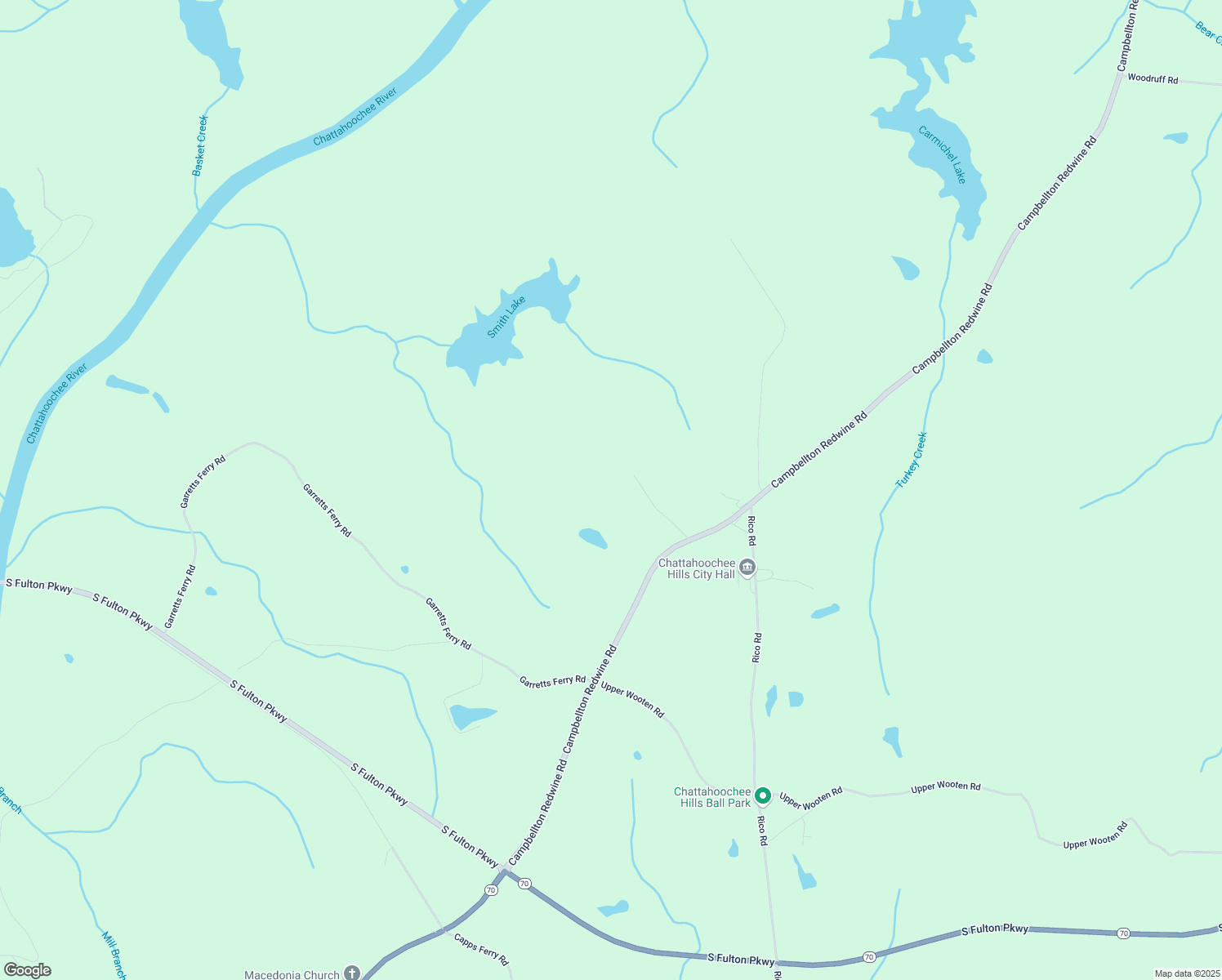 map of restaurants, bars, coffee shops, grocery stores, and more near 6425 Mixon Road in Palmetto
