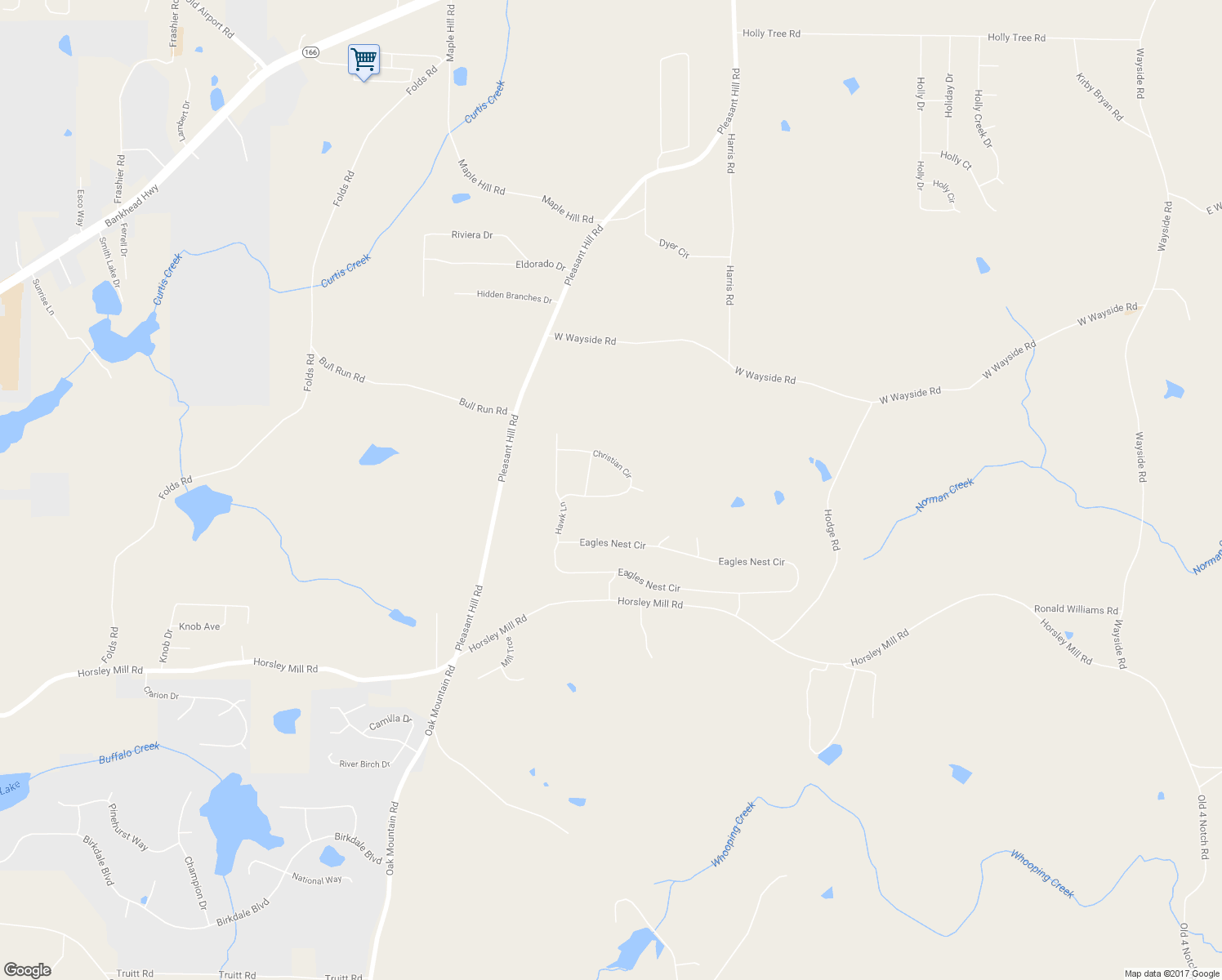 map of restaurants, bars, coffee shops, grocery stores, and more near 232 Christian Circle in Carrollton