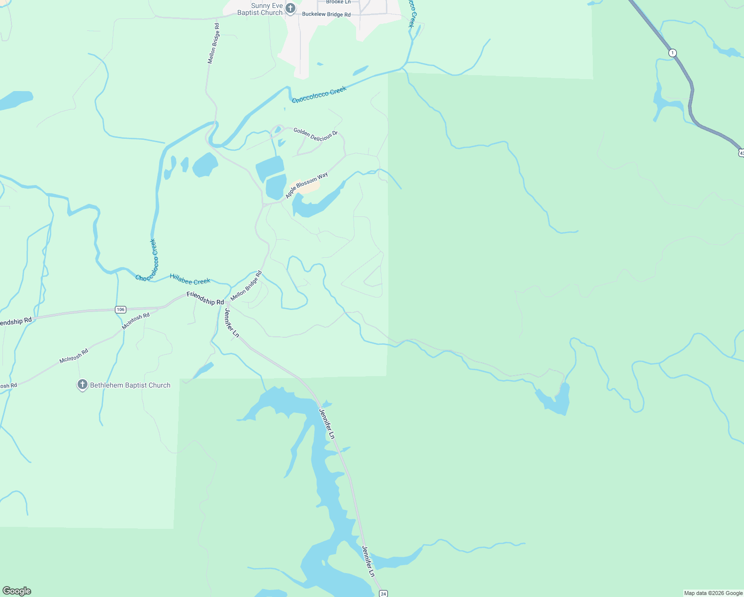 map of restaurants, bars, coffee shops, grocery stores, and more near 444 York Imperial Trail in Anniston