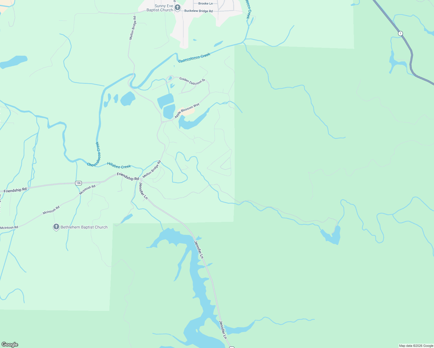 map of restaurants, bars, coffee shops, grocery stores, and more near 584 York Imperial Trail in Anniston