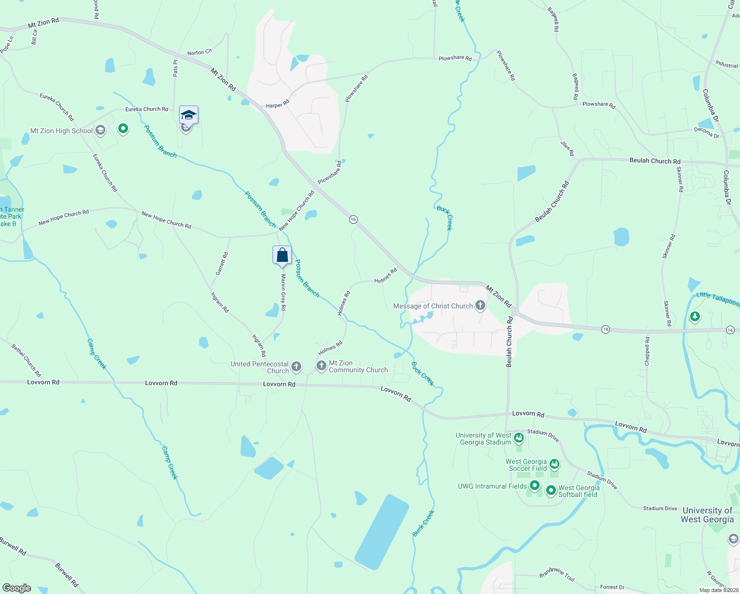 map of restaurants, bars, coffee shops, grocery stores, and more near 377 Holmes Road in Carrollton