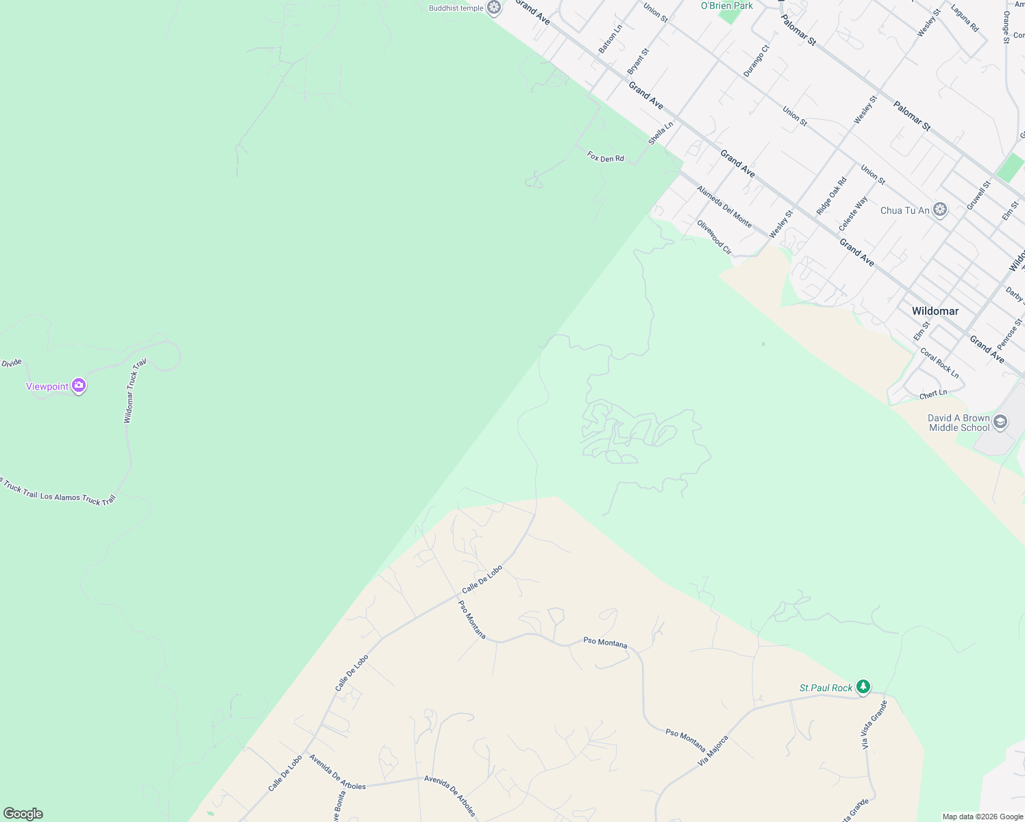 map of restaurants, bars, coffee shops, grocery stores, and more near 36505 Calle De Lobo in Murrieta
