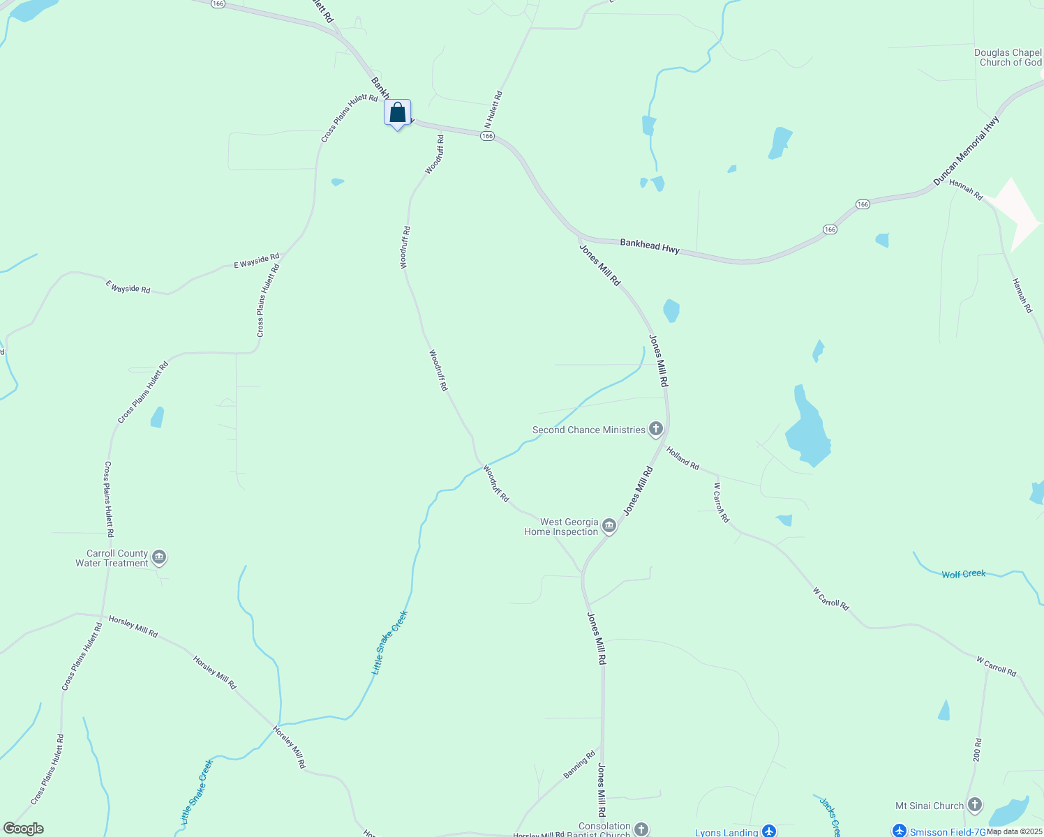 map of restaurants, bars, coffee shops, grocery stores, and more near 250 Hardwood Lane in Carrollton