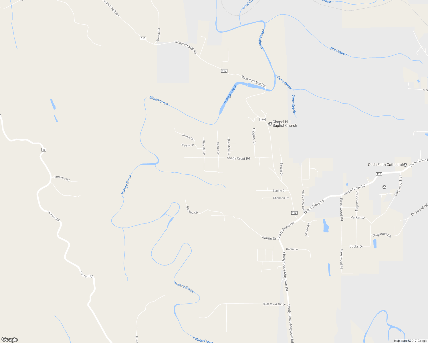 map of restaurants, bars, coffee shops, grocery stores, and more near 5270 Parrish Court in Adamsville