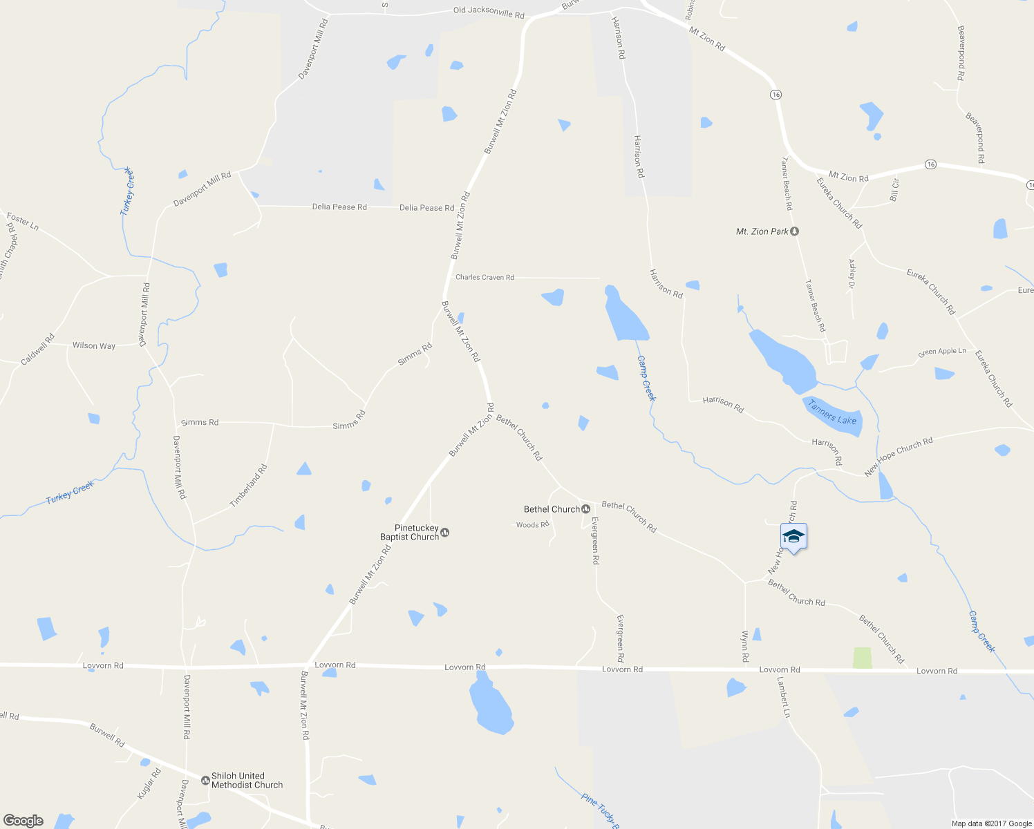 map of restaurants, bars, coffee shops, grocery stores, and more near 915 Bethel Church Road in Carrollton