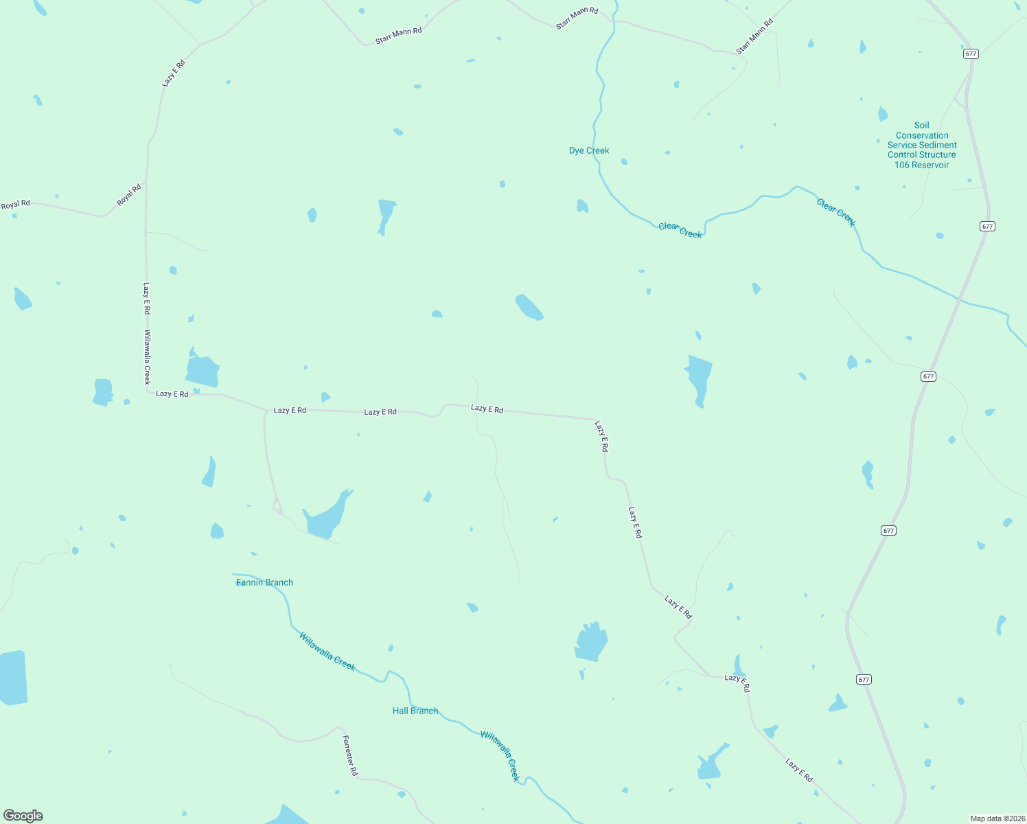 map of restaurants, bars, coffee shops, grocery stores, and more near Lazy East Road in Saint Jo