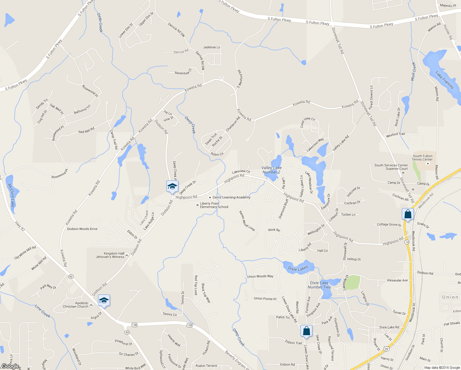 map of restaurants, bars, coffee shops, grocery stores, and more near 4140 Ravenwood Court in Union City