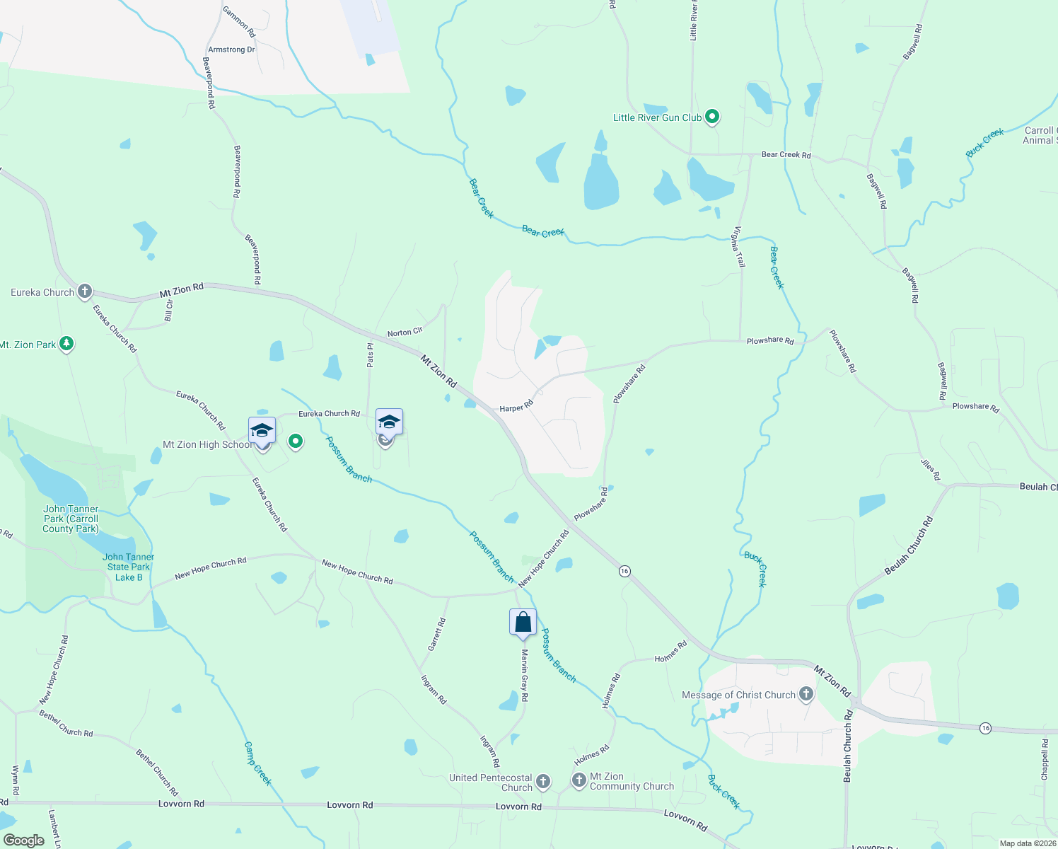 map of restaurants, bars, coffee shops, grocery stores, and more near 23 Harpers Way in Carrollton