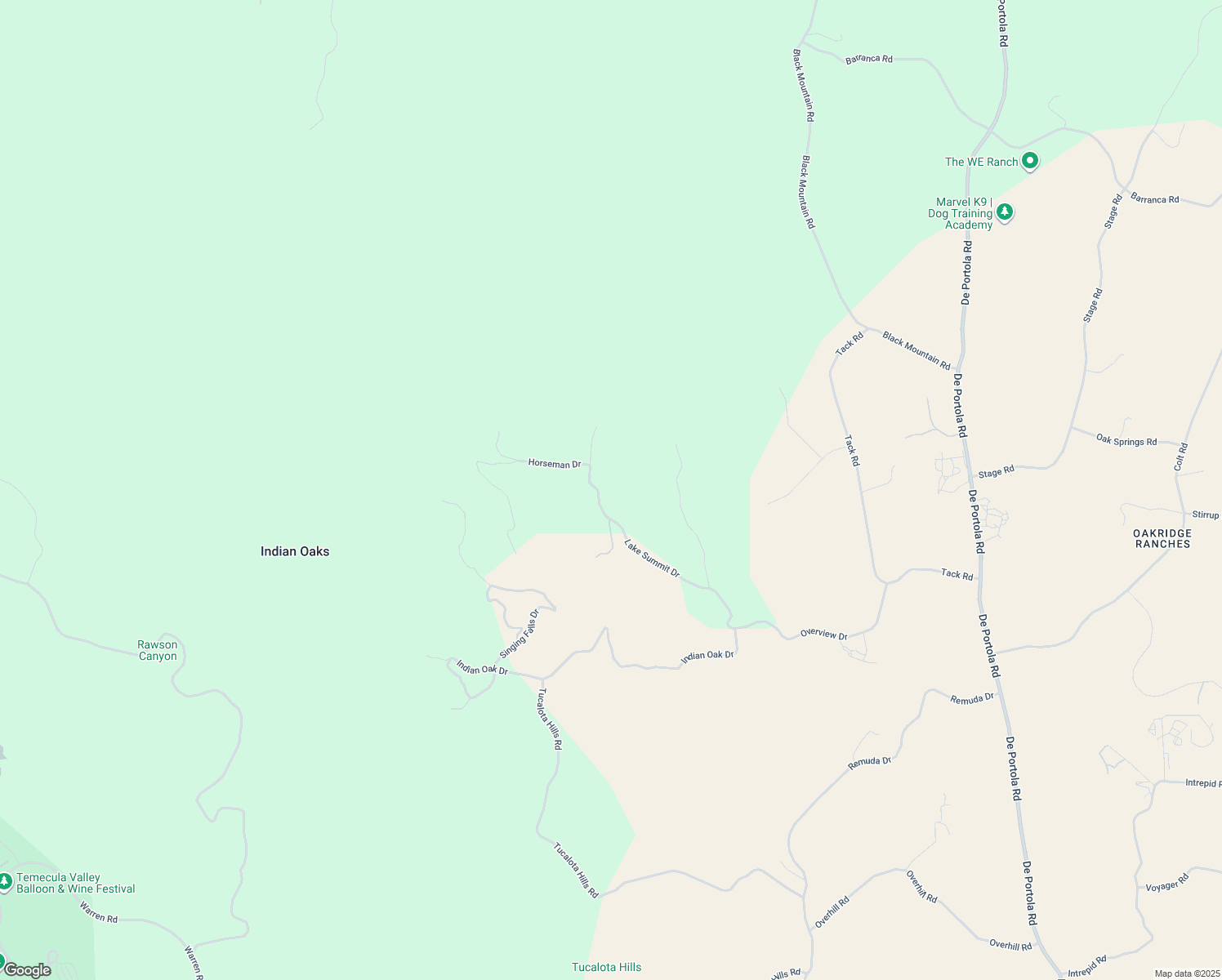 map of restaurants, bars, coffee shops, grocery stores, and more near Lake Summit Drive in Riverside County