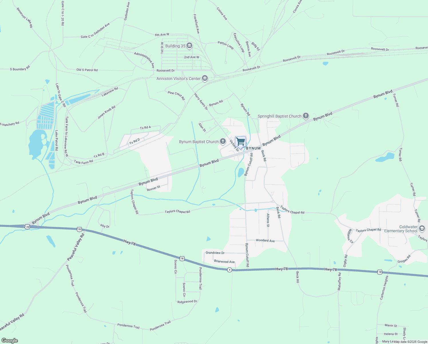 map of restaurants, bars, coffee shops, grocery stores, and more near 141 Willow Ln in Oxford
