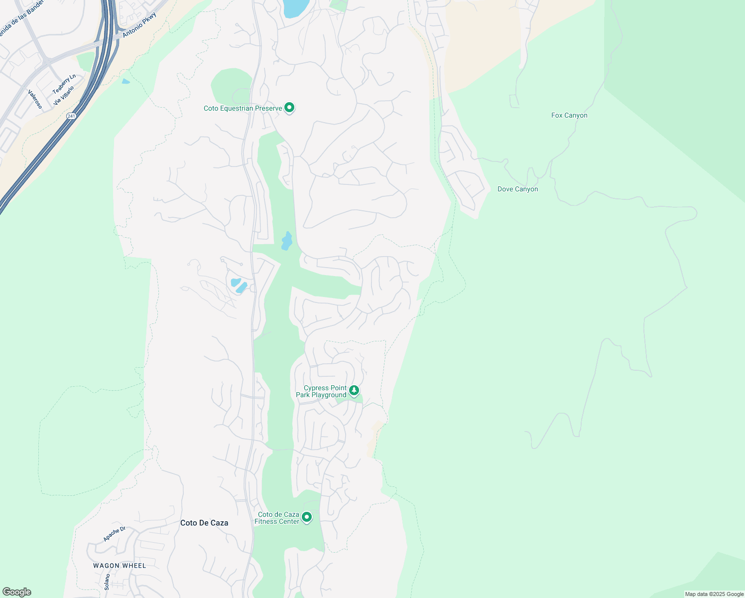 map of restaurants, bars, coffee shops, grocery stores, and more near 31 Summerside in Coto de Caza