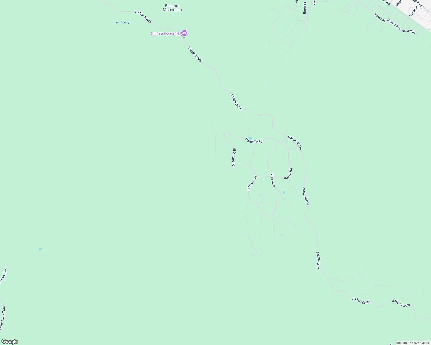 map of restaurants, bars, coffee shops, grocery stores, and more near 34870 Arroyo Road in Lake Elsinore