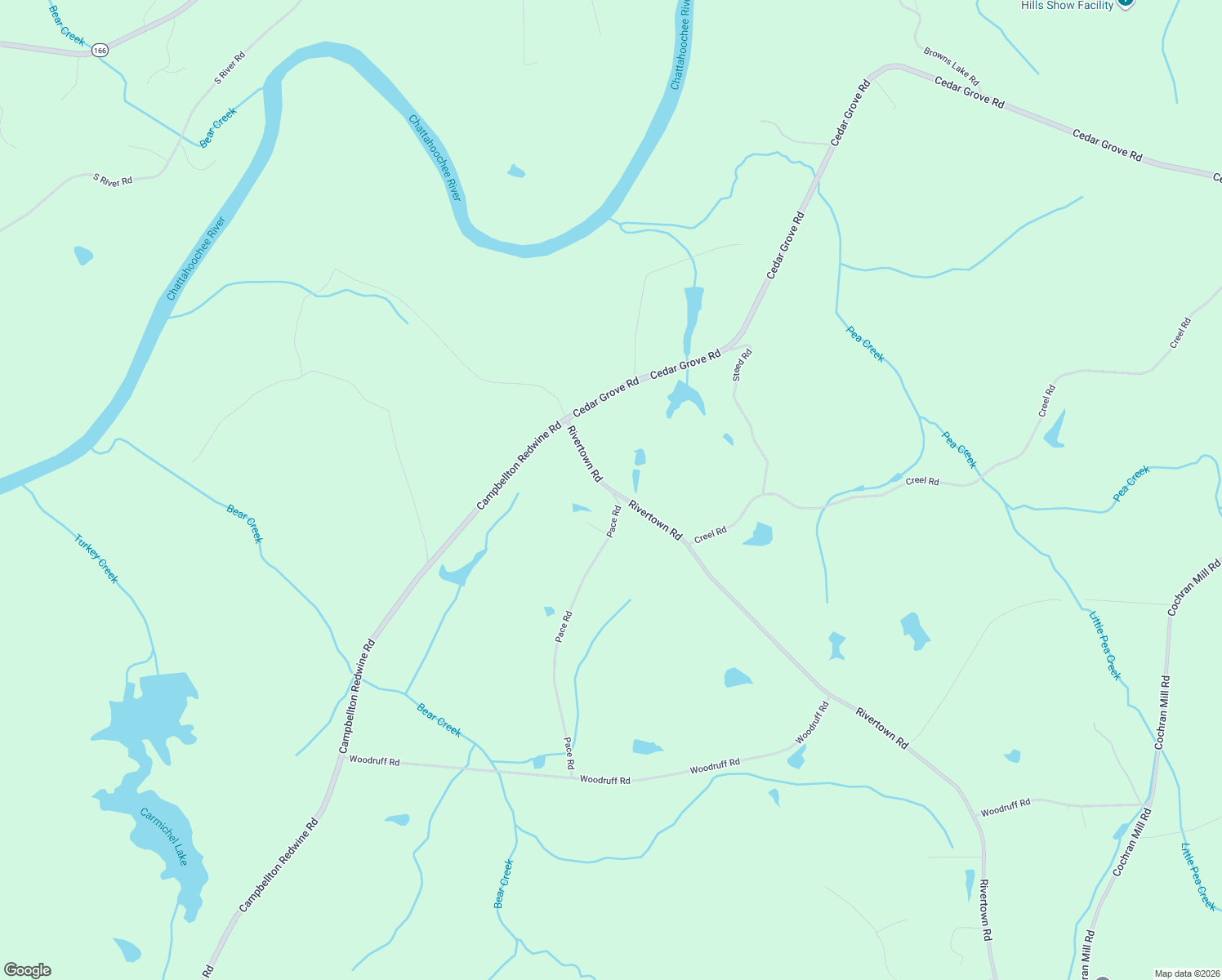 map of restaurants, bars, coffee shops, grocery stores, and more near 10775 RiverTown Road in Palmetto