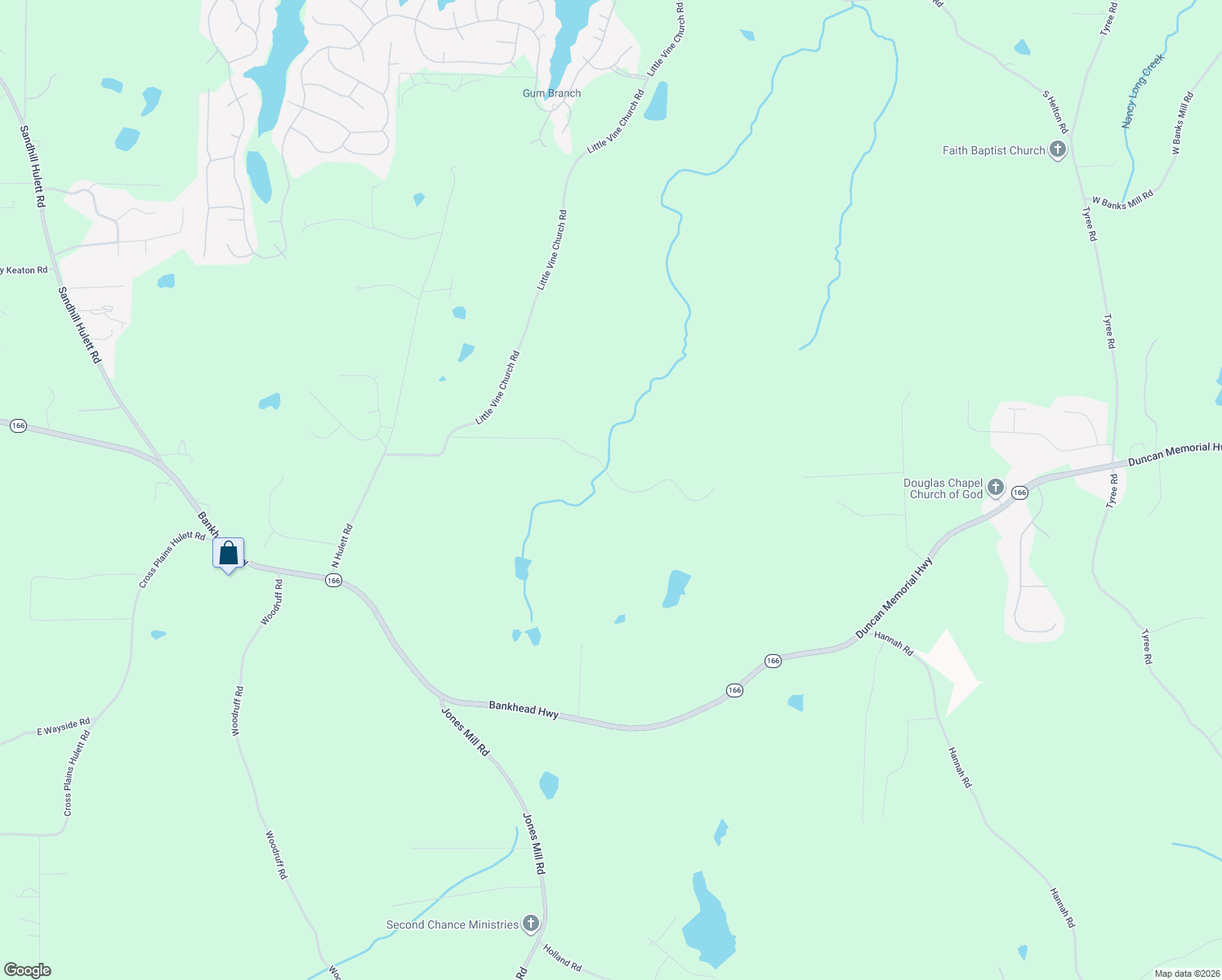 map of restaurants, bars, coffee shops, grocery stores, and more near 319 Barton Lane in Villa Rica