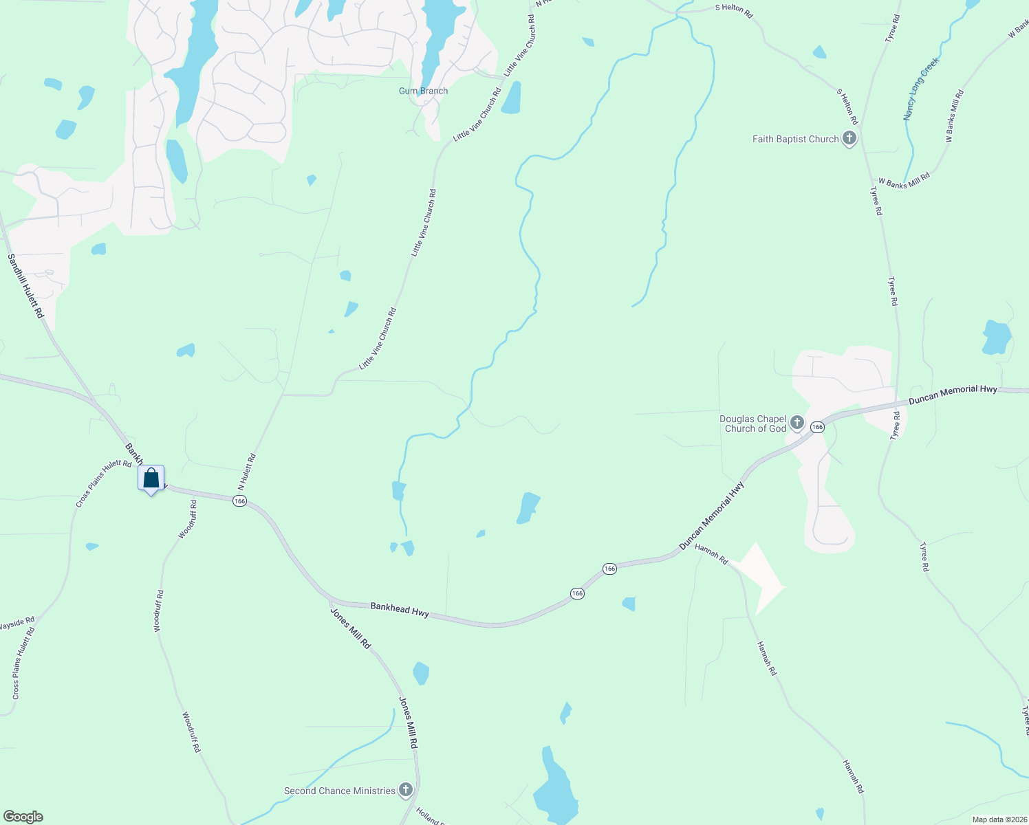 map of restaurants, bars, coffee shops, grocery stores, and more near 388 Barton Lane in Villa Rica