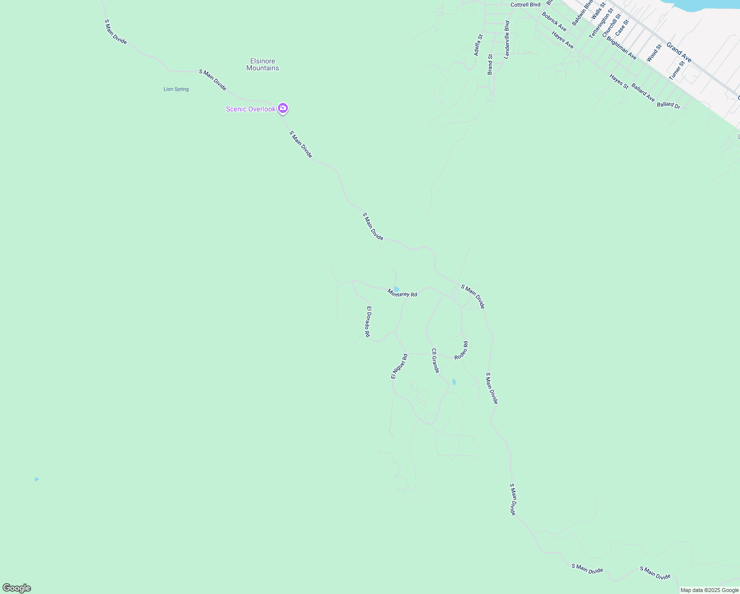 map of restaurants, bars, coffee shops, grocery stores, and more near 34782 El Dorado Road in Lake Elsinore