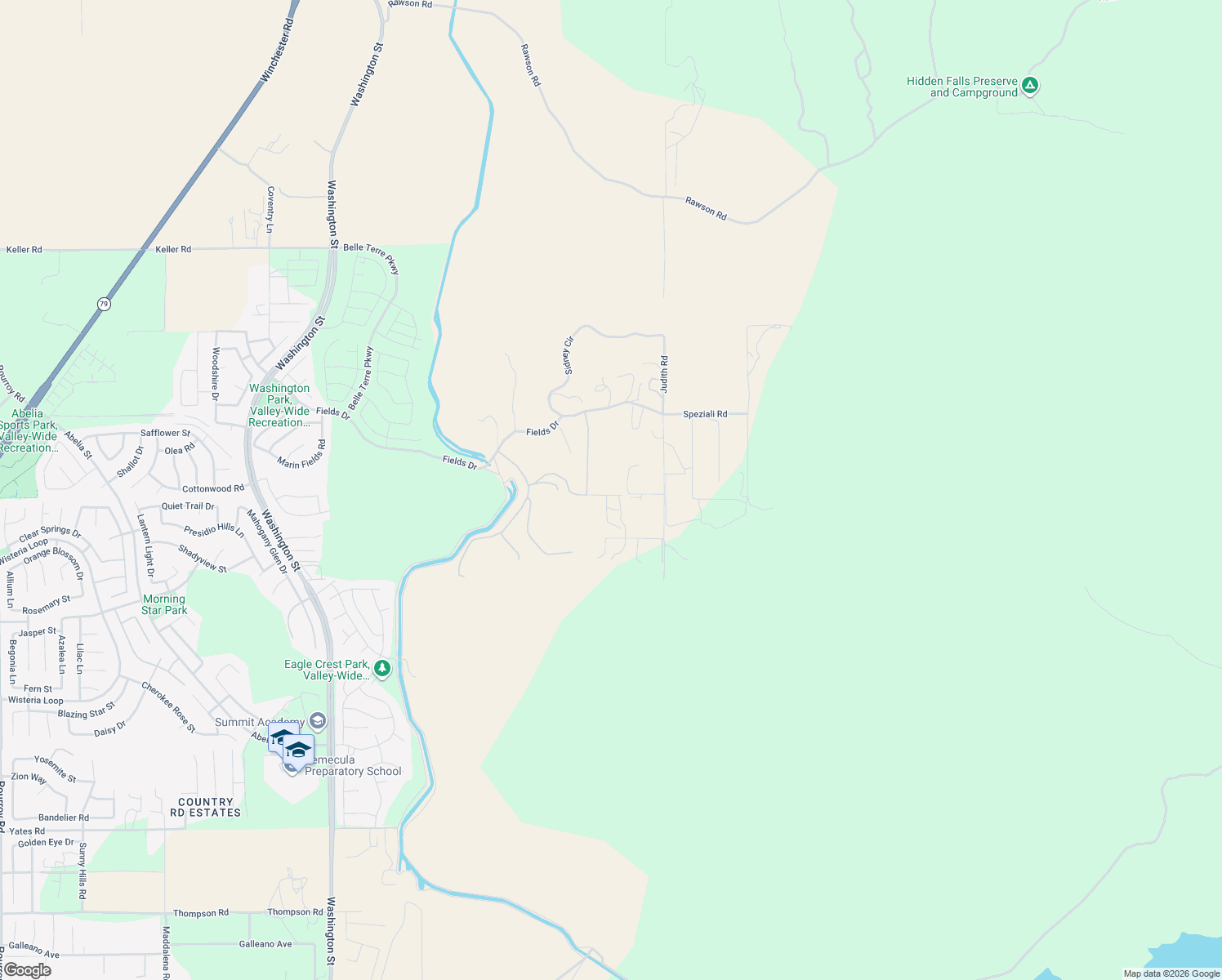 map of restaurants, bars, coffee shops, grocery stores, and more near 33796 Arthur Road in Winchester