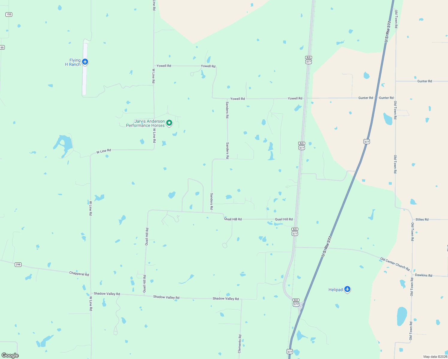 map of restaurants, bars, coffee shops, grocery stores, and more near 814 Sanders Road in Whitesboro