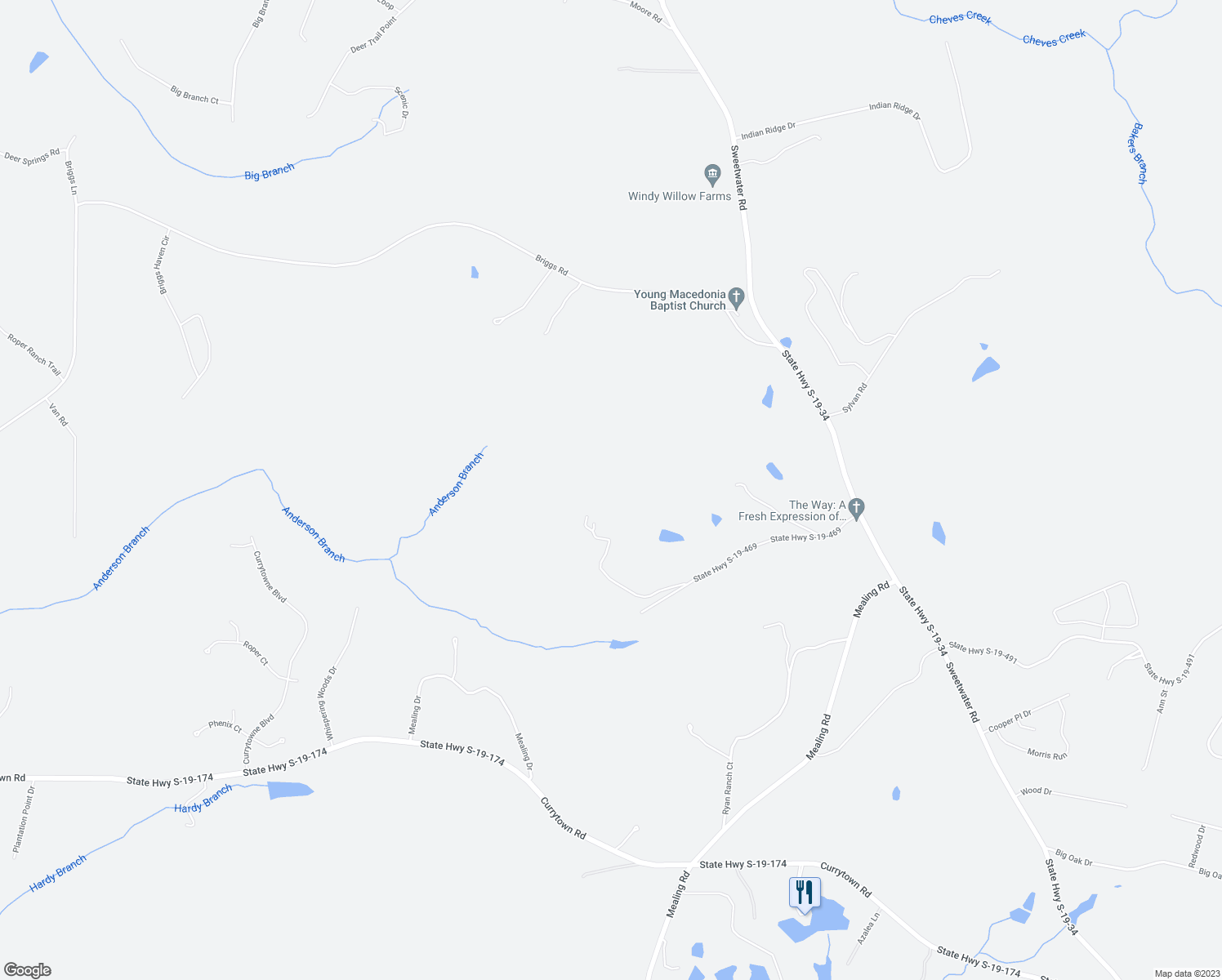 map of restaurants, bars, coffee shops, grocery stores, and more near 496 Randall Road in North Augusta