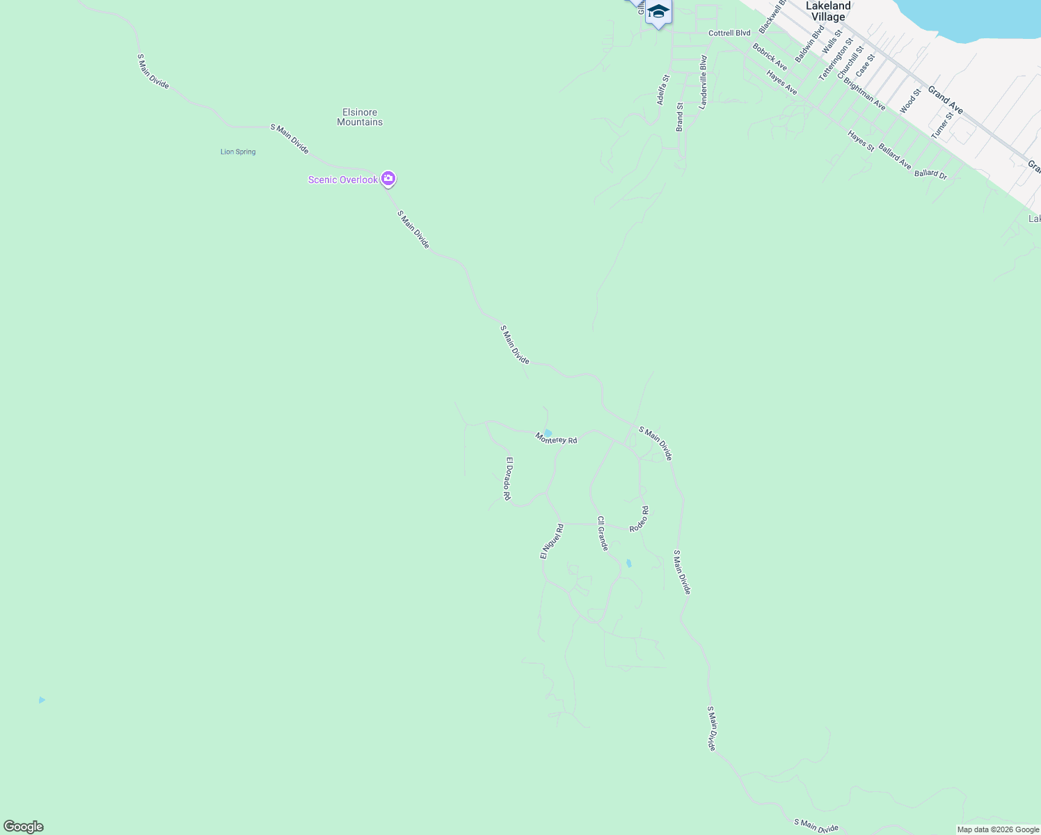 map of restaurants, bars, coffee shops, grocery stores, and more near 34561 Moon Gate Drive in Lake Elsinore