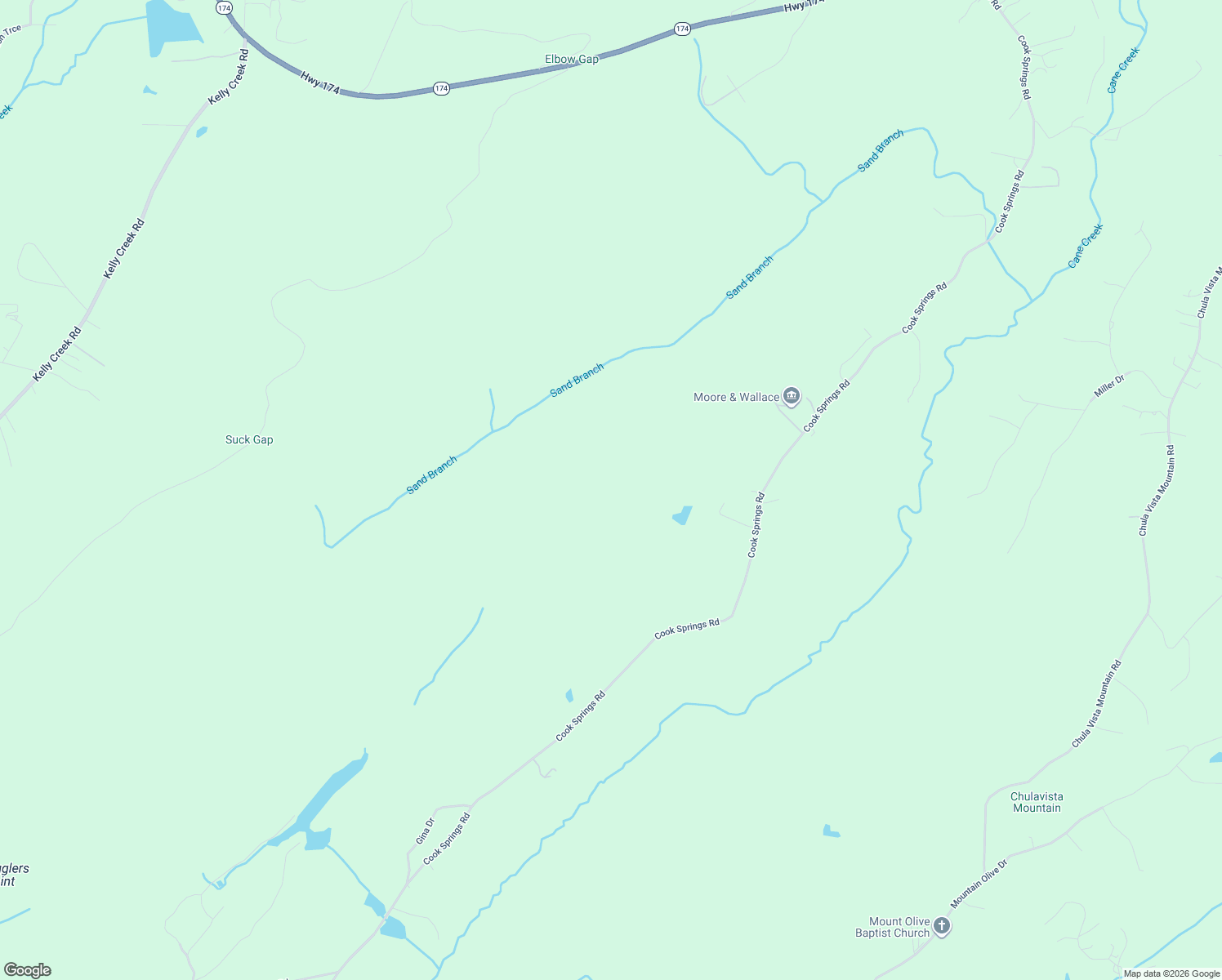 map of restaurants, bars, coffee shops, grocery stores, and more near 180 Kaysie Lane in Pell City