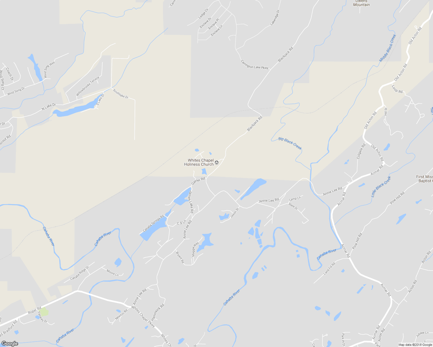 map of restaurants, bars, coffee shops, grocery stores, and more near 4145 Blackjack Road in Trussville