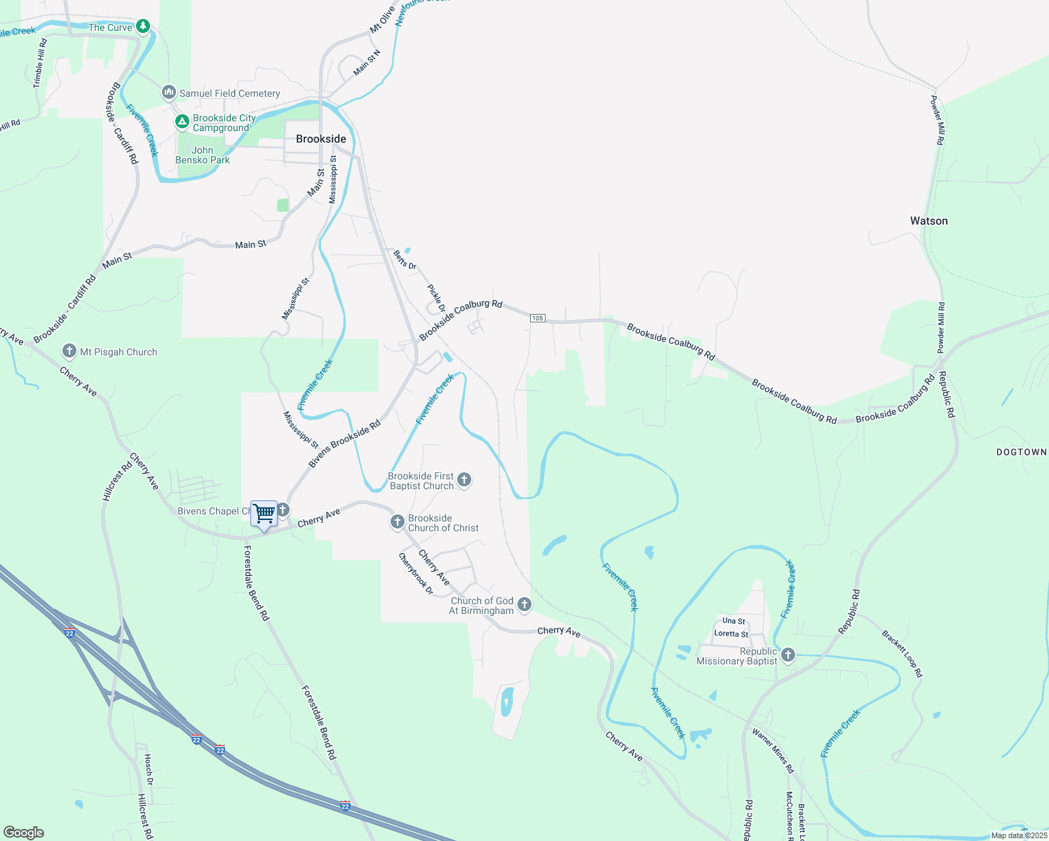 map of restaurants, bars, coffee shops, grocery stores, and more near 701 Circle Heights Drive in Birmingham
