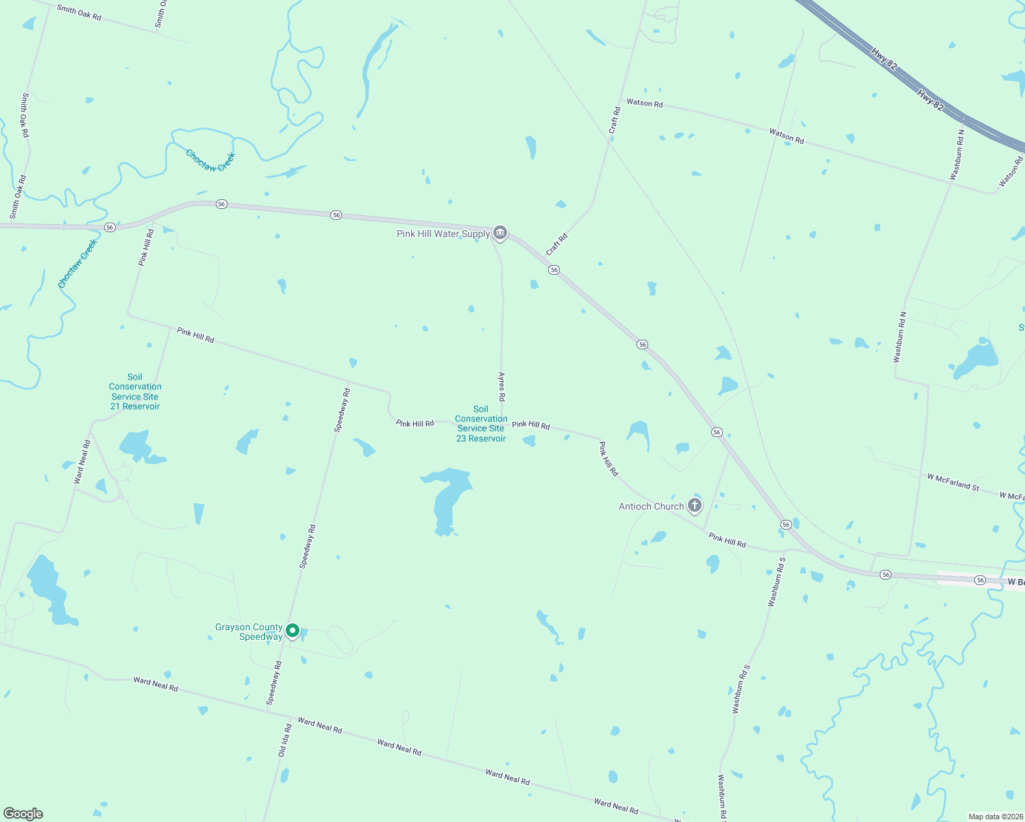 map of restaurants, bars, coffee shops, grocery stores, and more near 656 Ayres Road in Bells