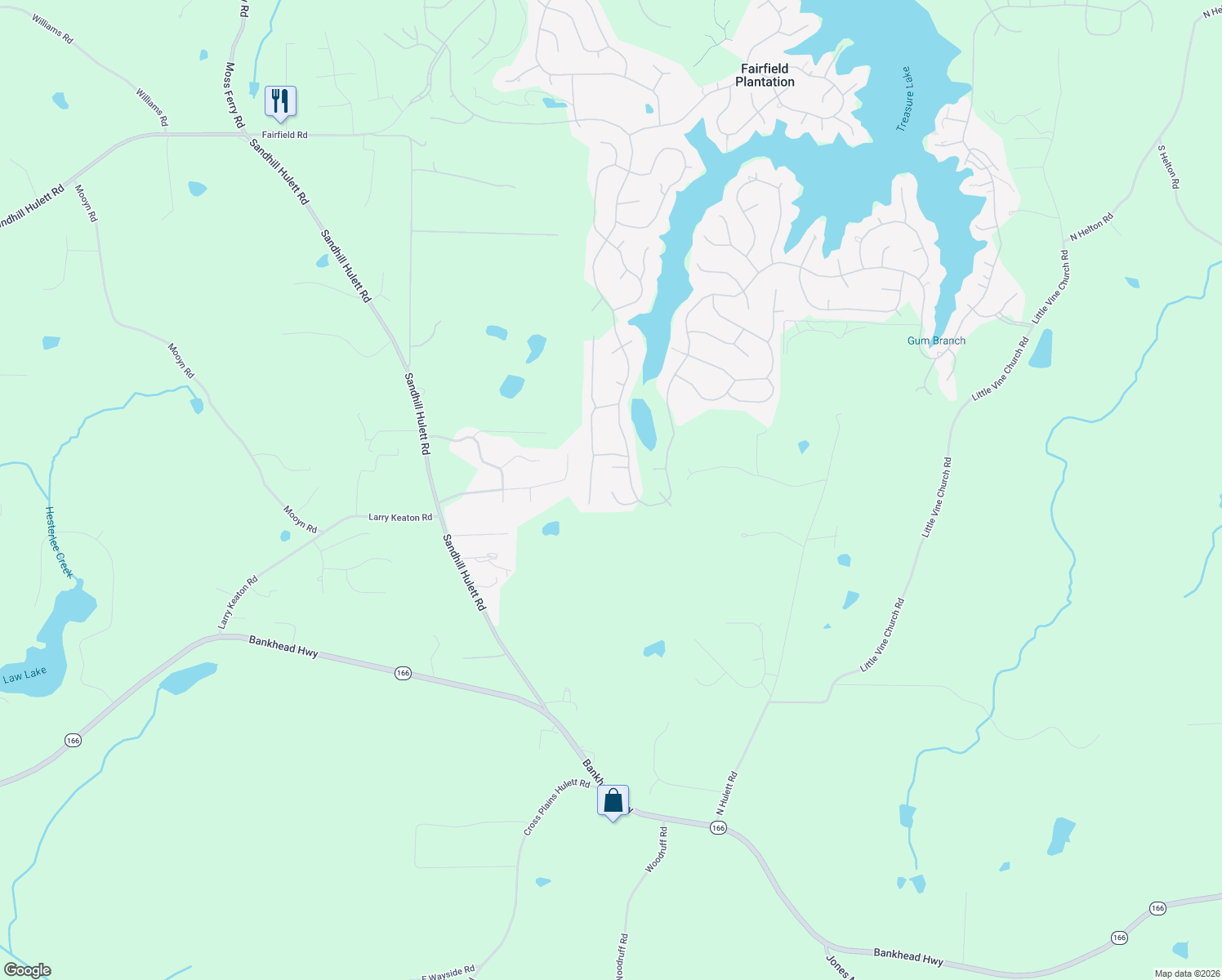 map of restaurants, bars, coffee shops, grocery stores, and more near 2069 Ayers Creek Court in Villa Rica