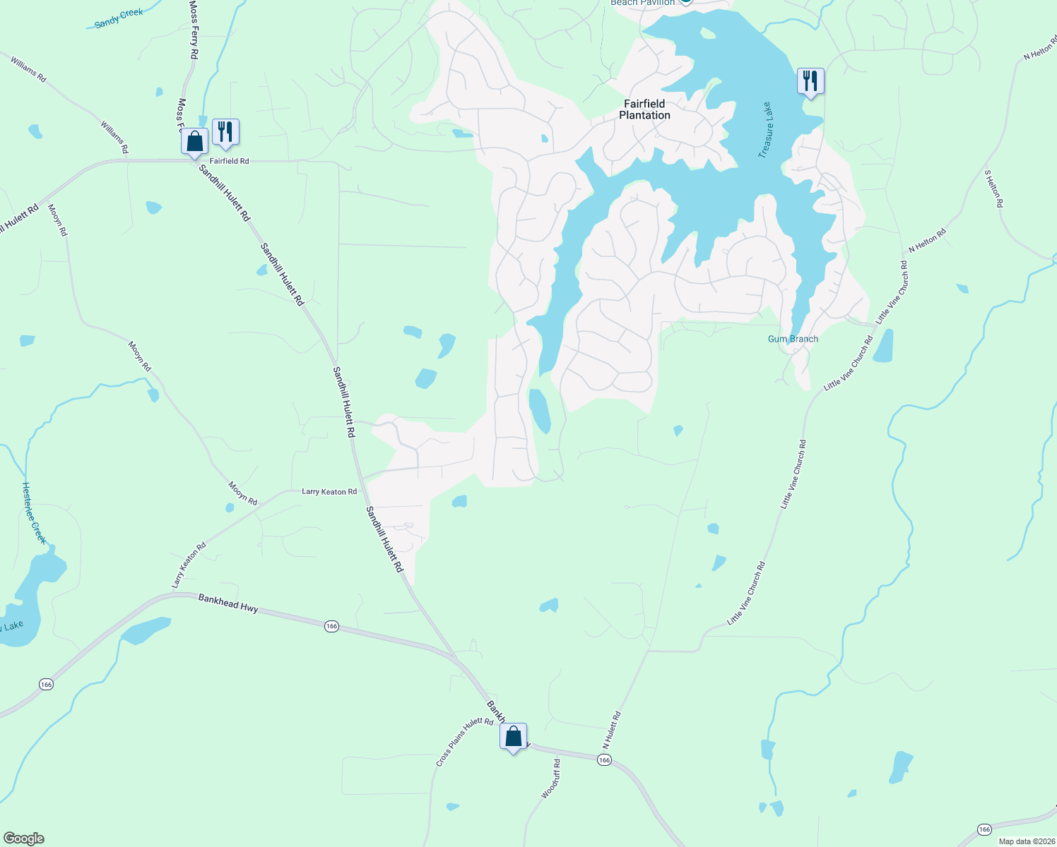 map of restaurants, bars, coffee shops, grocery stores, and more near 2042 Lakeview Pkwy in Villa Rica