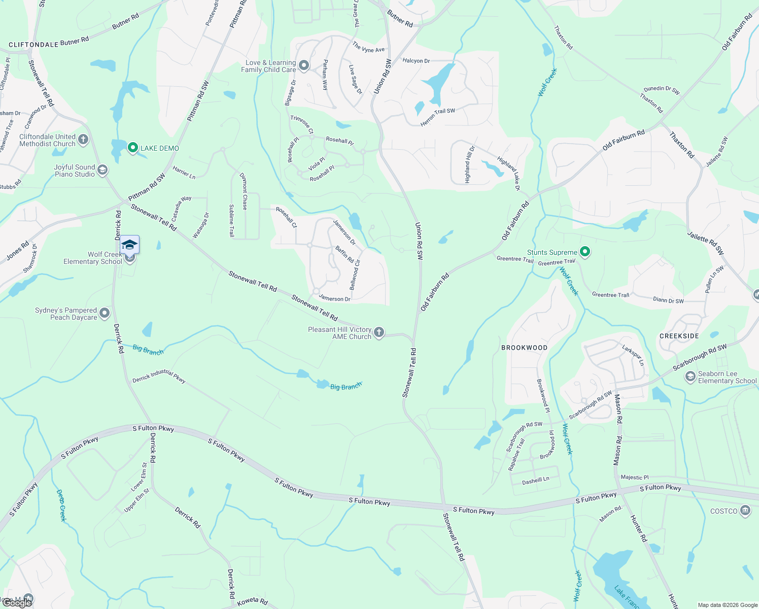 map of restaurants, bars, coffee shops, grocery stores, and more near 969 Brookmere Court in Atlanta
