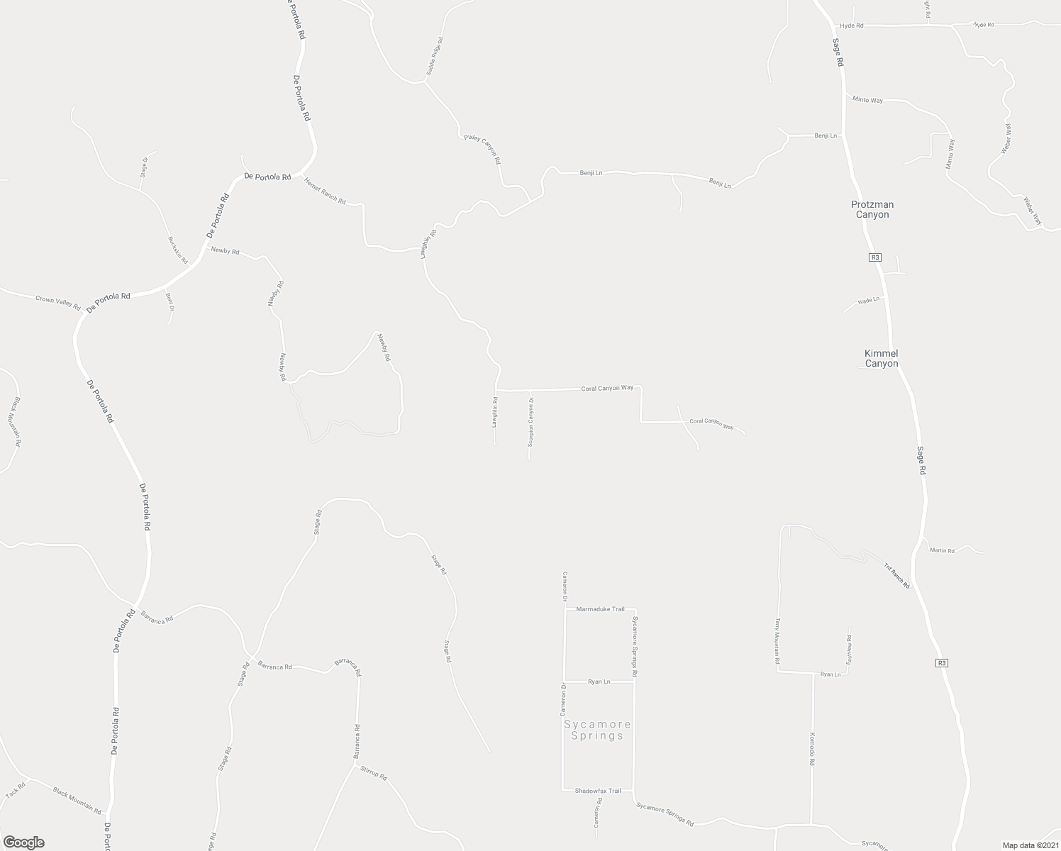 map of restaurants, bars, coffee shops, grocery stores, and more near Scorpion Canyon Drive in Riverside County