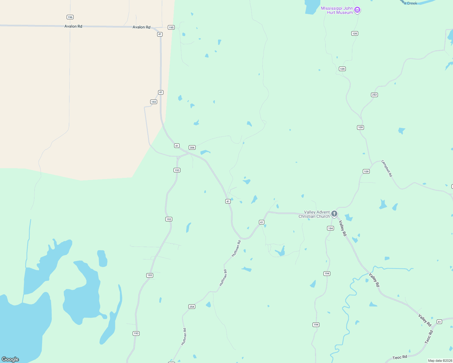 map of restaurants, bars, coffee shops, grocery stores, and more near County Road 306 in Carrollton