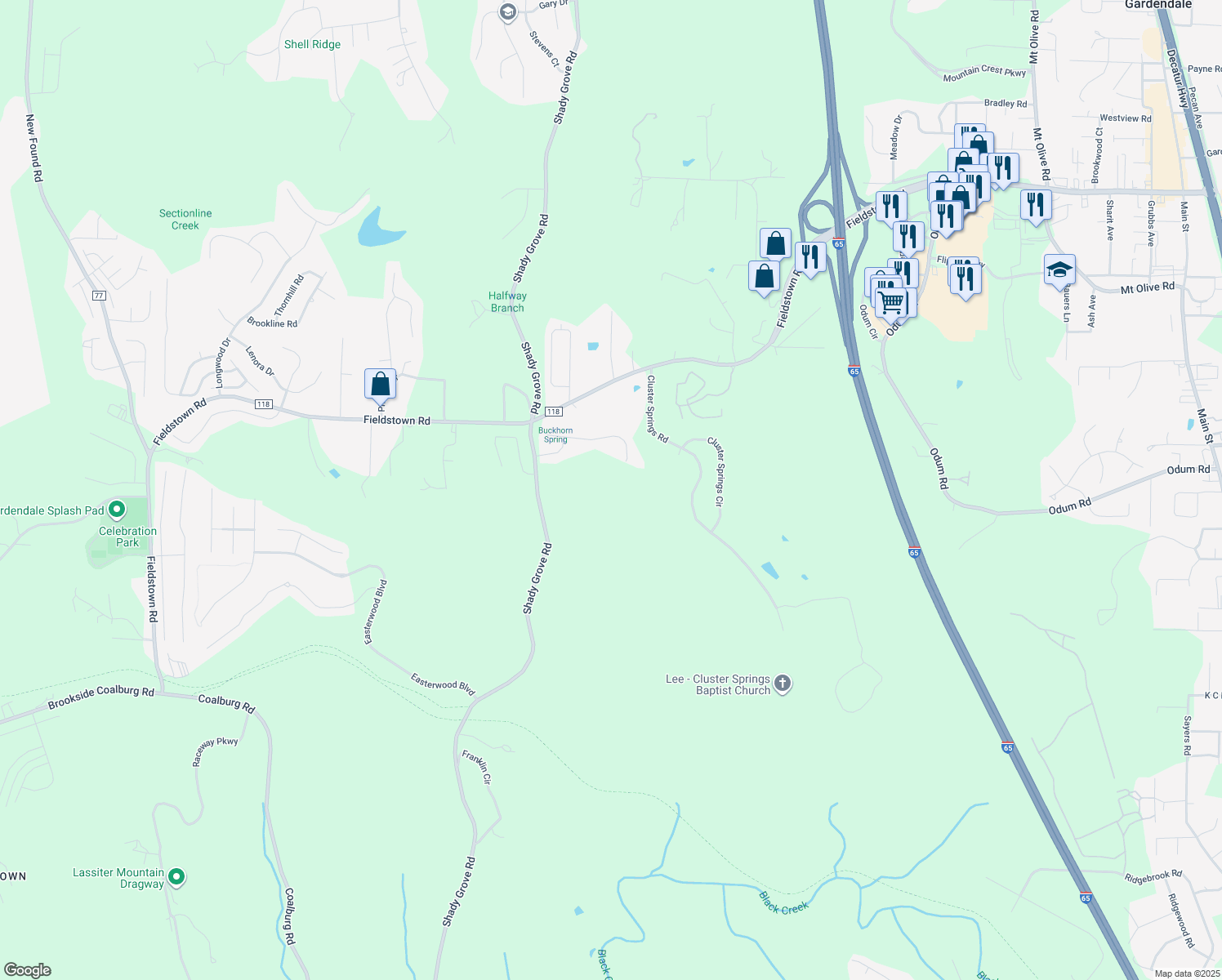 4591 Shady Grove Road, Gardendale AL Walk Score