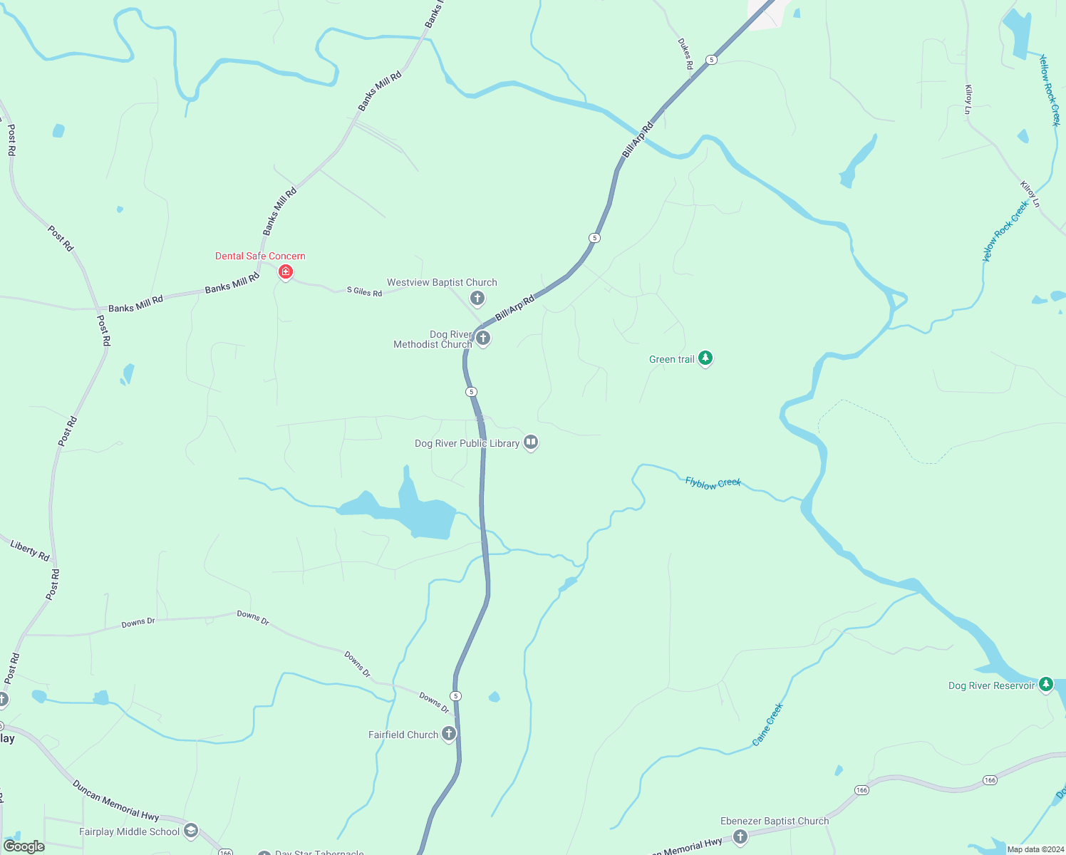 map of restaurants, bars, coffee shops, grocery stores, and more near 6111 Sequoia Lane in Douglasville