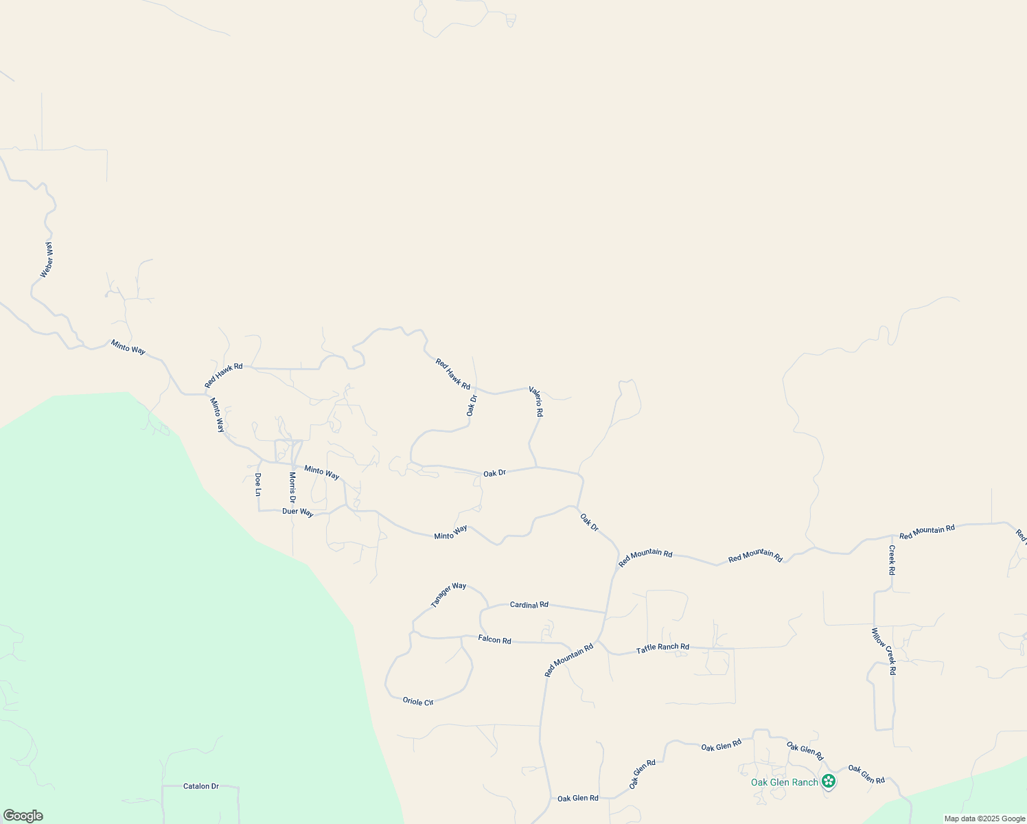 map of restaurants, bars, coffee shops, grocery stores, and more near 33425 Valerio Road in Hemet