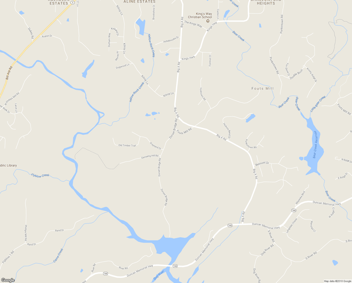 map of restaurants, bars, coffee shops, grocery stores, and more near 6000 Dorset Bridge Road in Douglasville