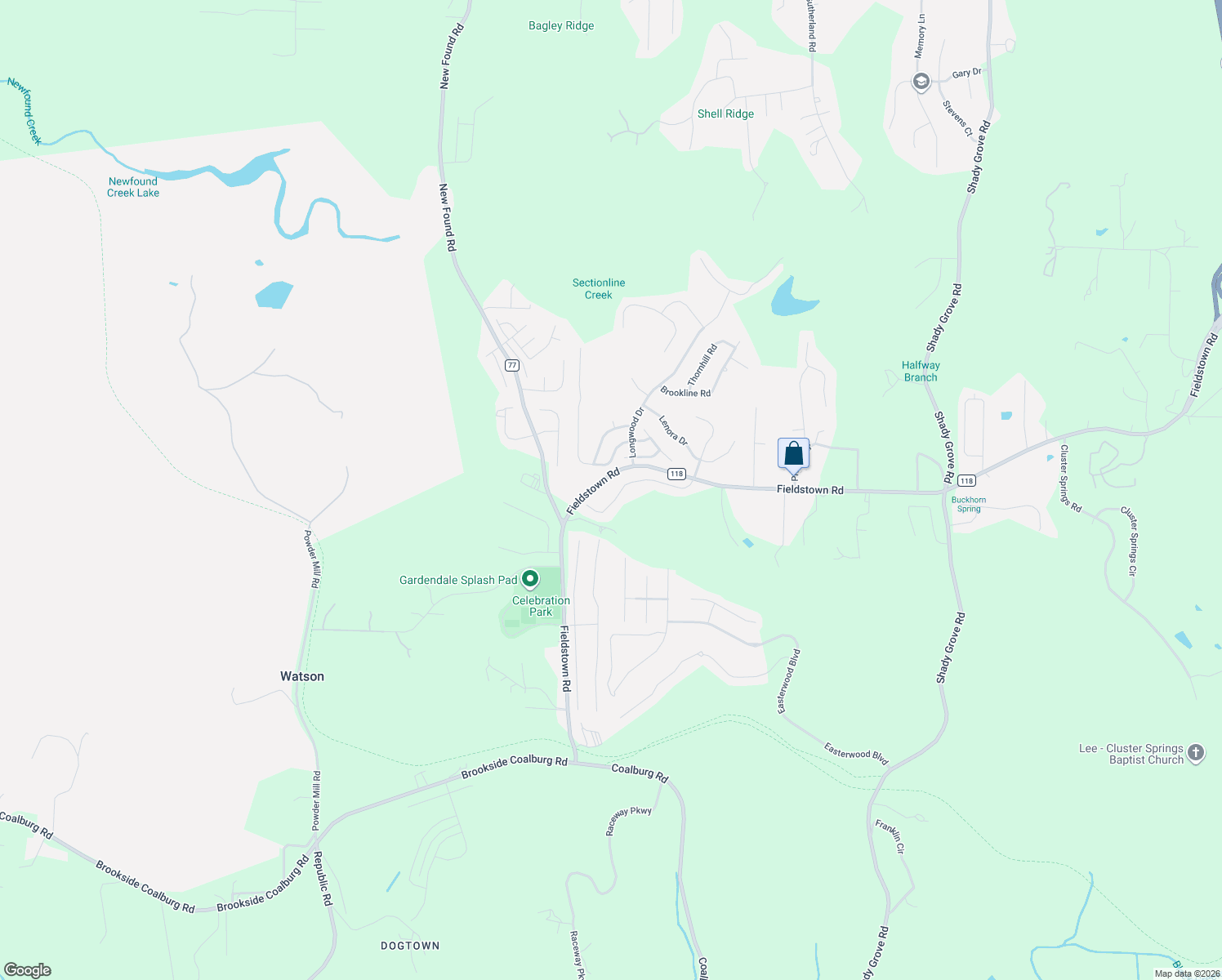 map of restaurants, bars, coffee shops, grocery stores, and more near 1437 Woodridge Pl in Gardendale