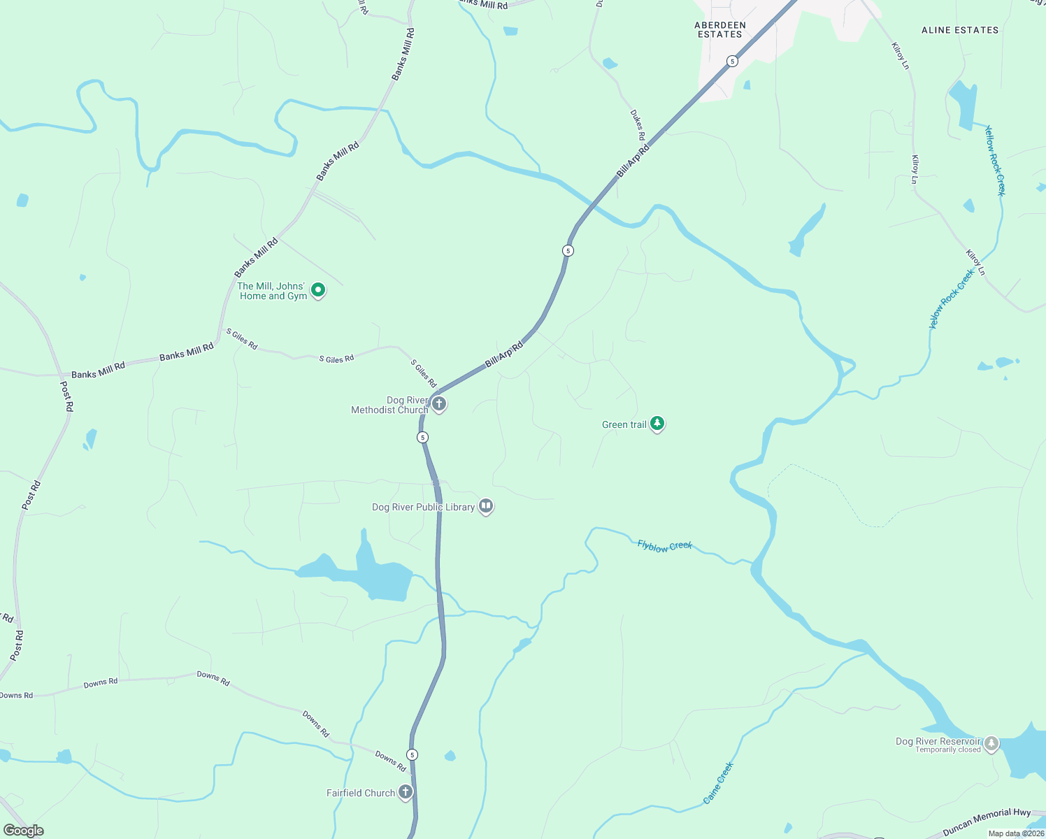 map of restaurants, bars, coffee shops, grocery stores, and more near 5963 Camelia Dr in Douglasville