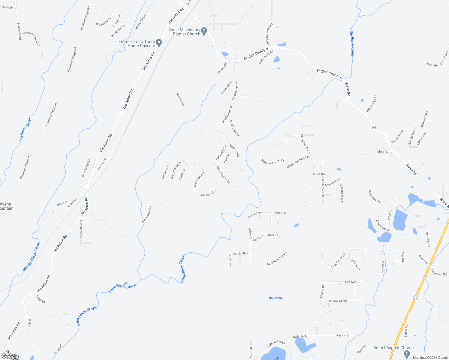 map of restaurants, bars, coffee shops, grocery stores, and more near 596 Kincaid Cove Lane in Odenville