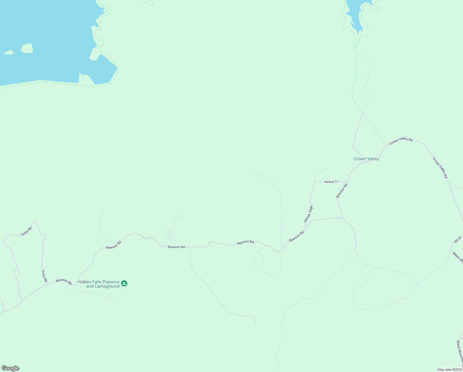 map of restaurants, bars, coffee shops, grocery stores, and more near Hidden Valley Road in Riverside County