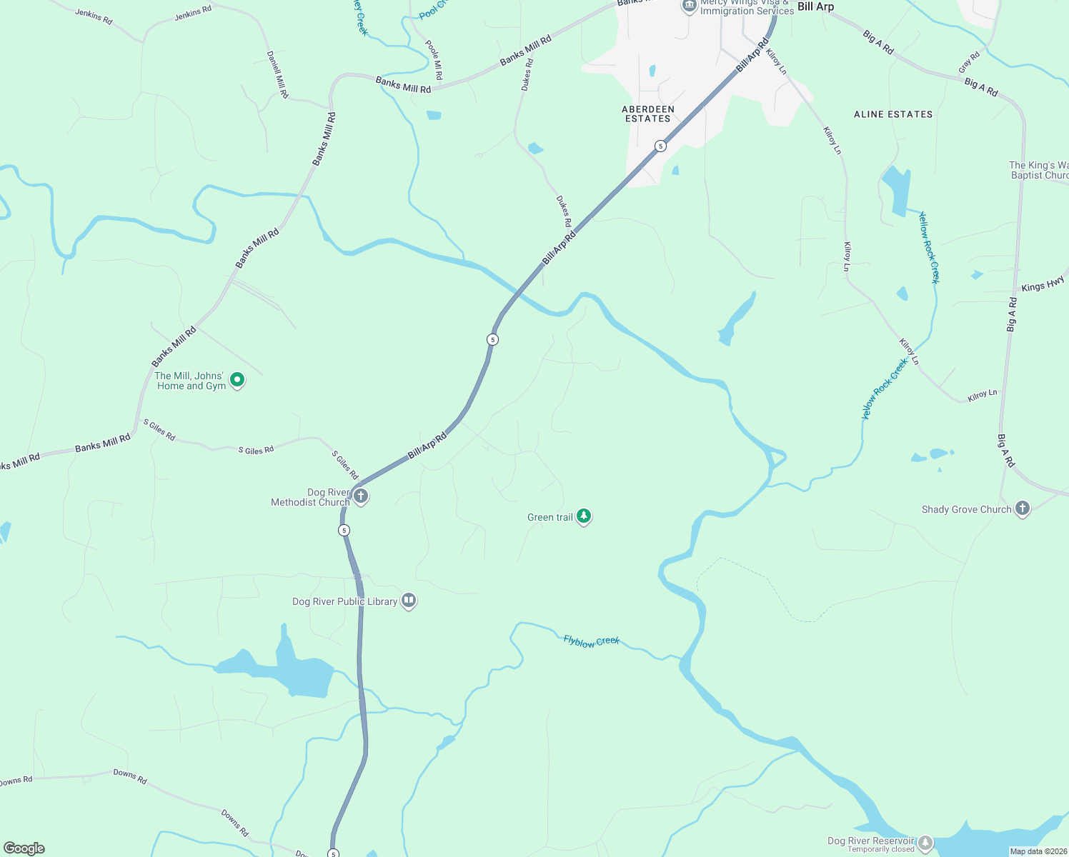 map of restaurants, bars, coffee shops, grocery stores, and more near 5808 Wild Herrin Trail in Douglasville