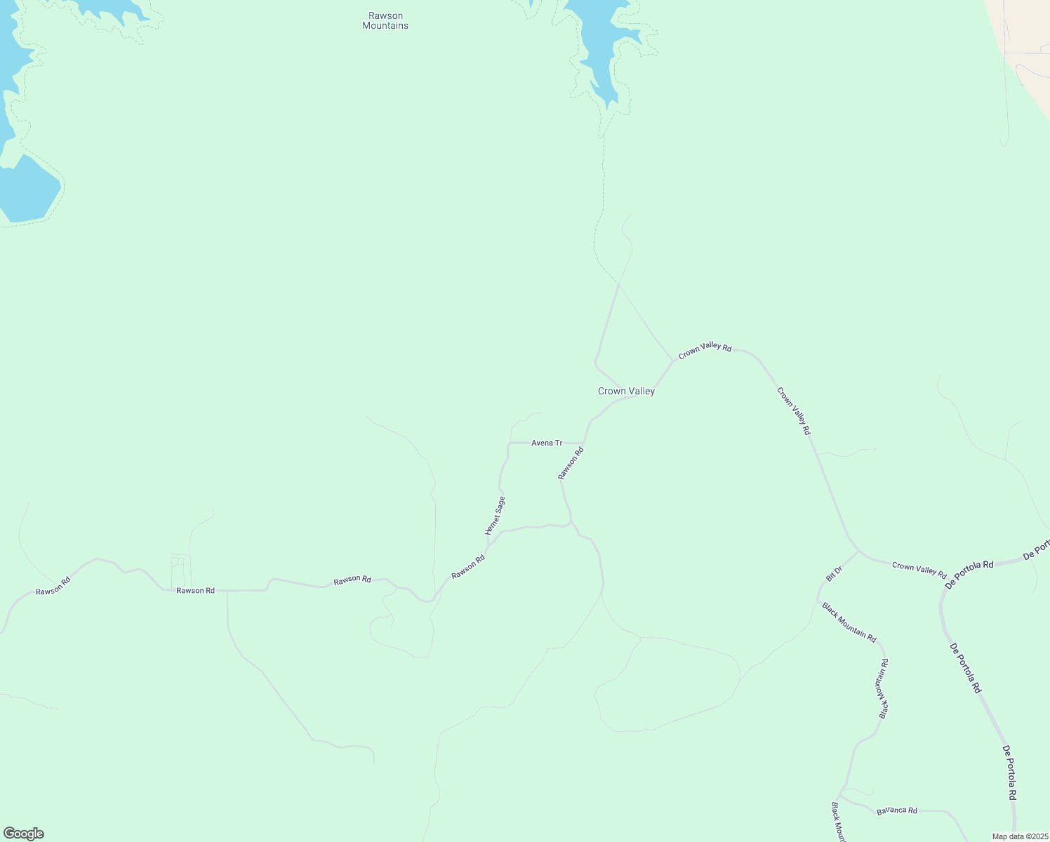 map of restaurants, bars, coffee shops, grocery stores, and more near Hidden Valley Road in Riverside County