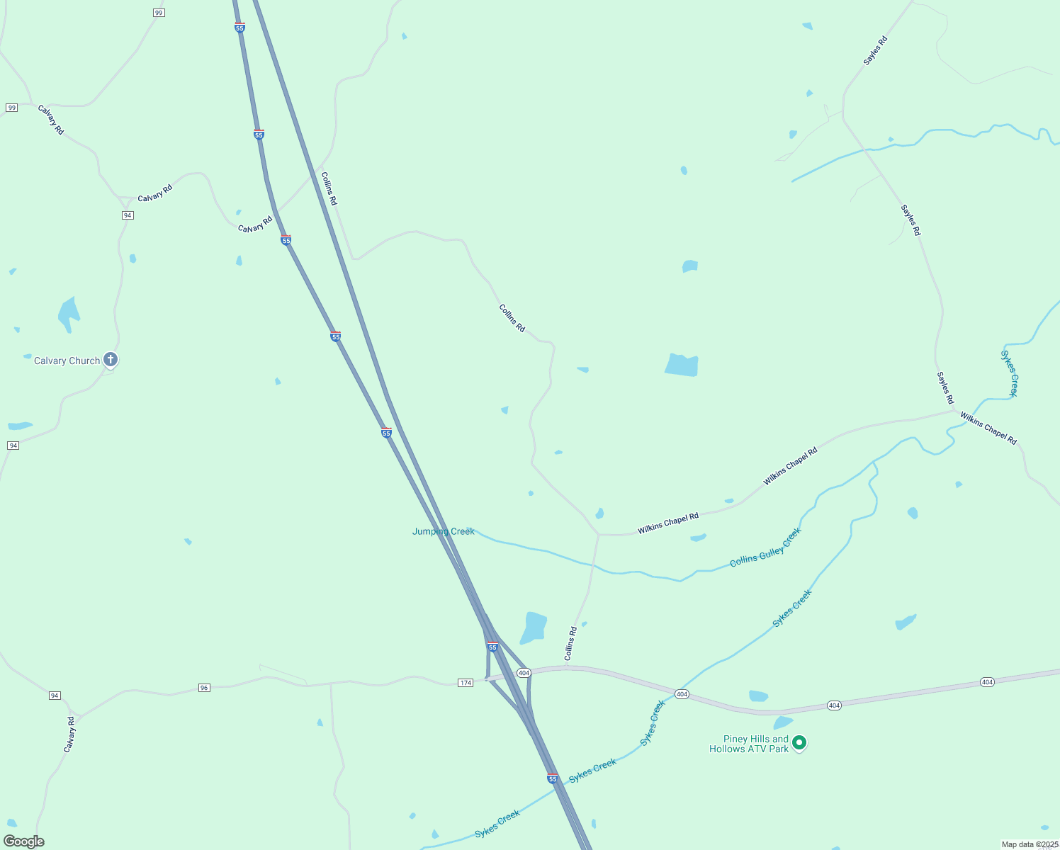 map of restaurants, bars, coffee shops, grocery stores, and more near Collins Road in Carroll County