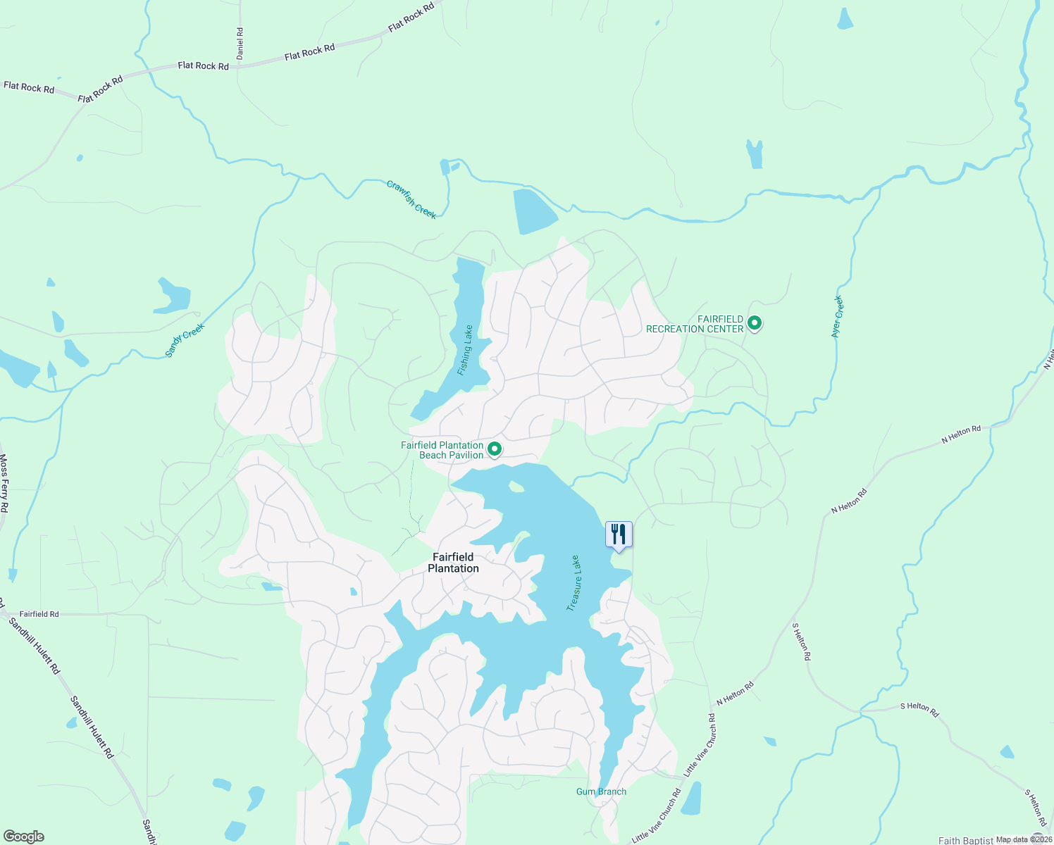 map of restaurants, bars, coffee shops, grocery stores, and more near 5307 Woodmere Court in Villa Rica