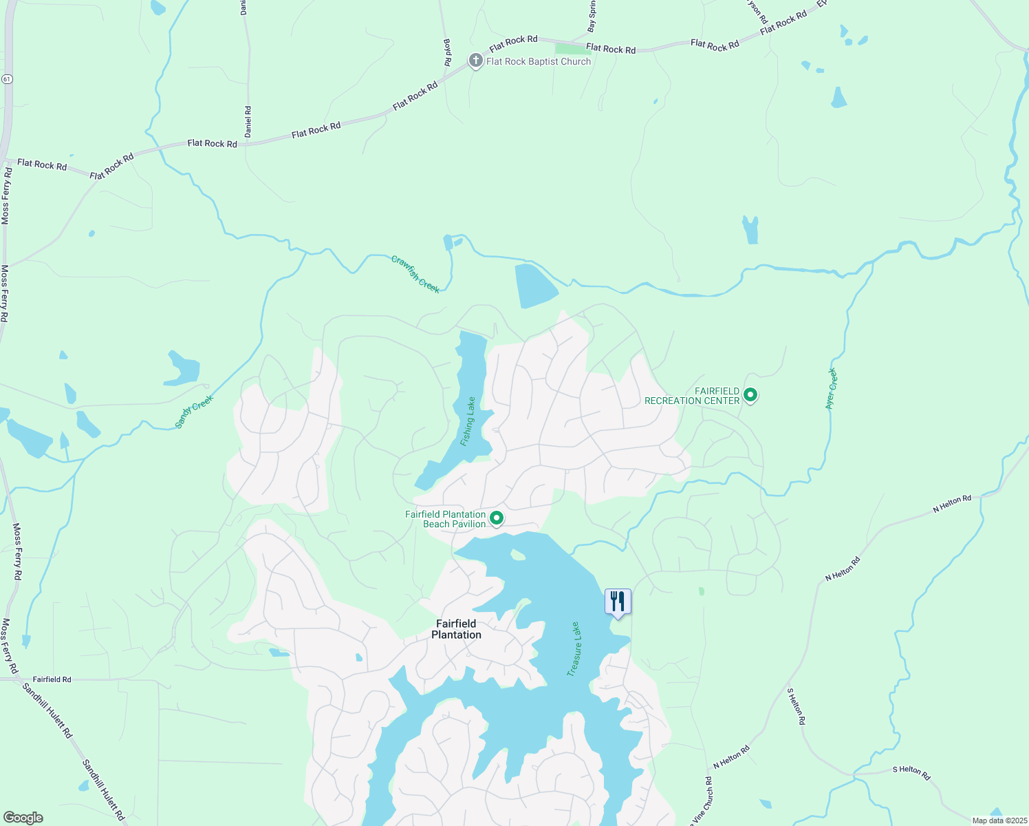 map of restaurants, bars, coffee shops, grocery stores, and more near 5071 Woodmont Drive in Villa Rica