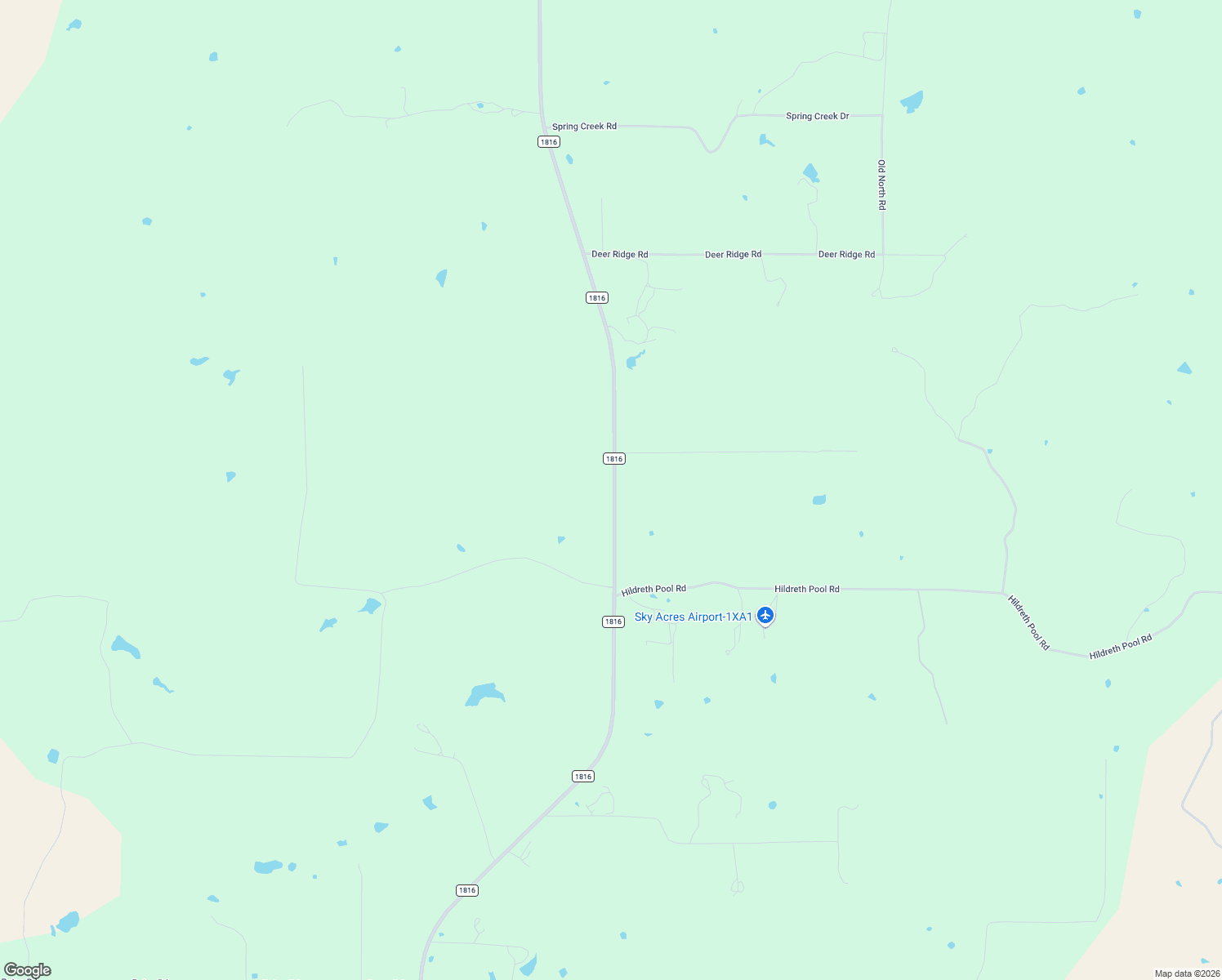map of restaurants, bars, coffee shops, grocery stores, and more near 7027 Farm to Market Road 1816 in Bowie