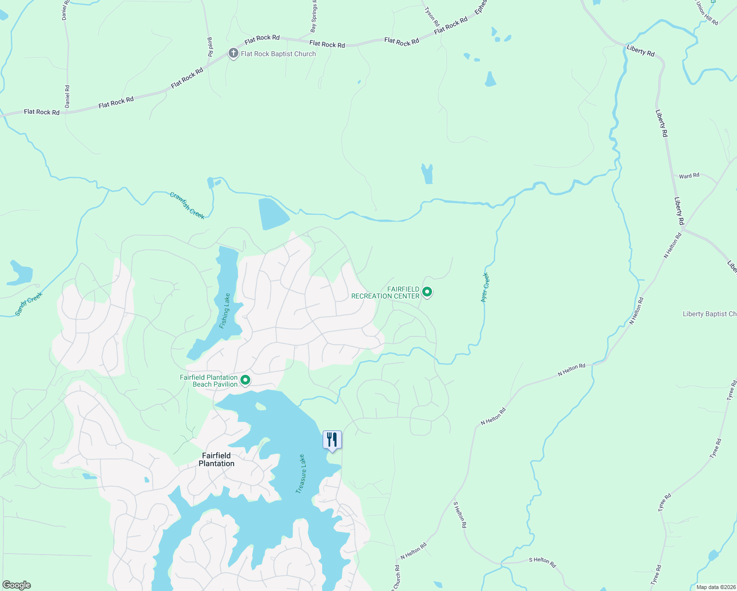 map of restaurants, bars, coffee shops, grocery stores, and more near 5495 Britton Drive in Villa Rica