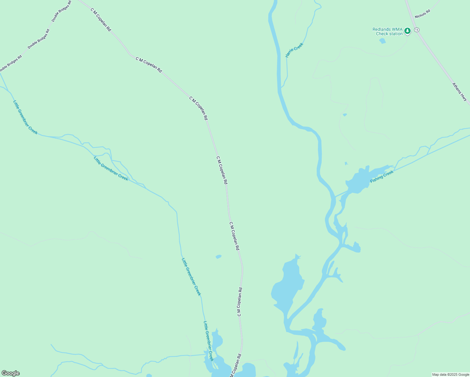 map of restaurants, bars, coffee shops, grocery stores, and more near 2893 C M Copelan Road in Madison
